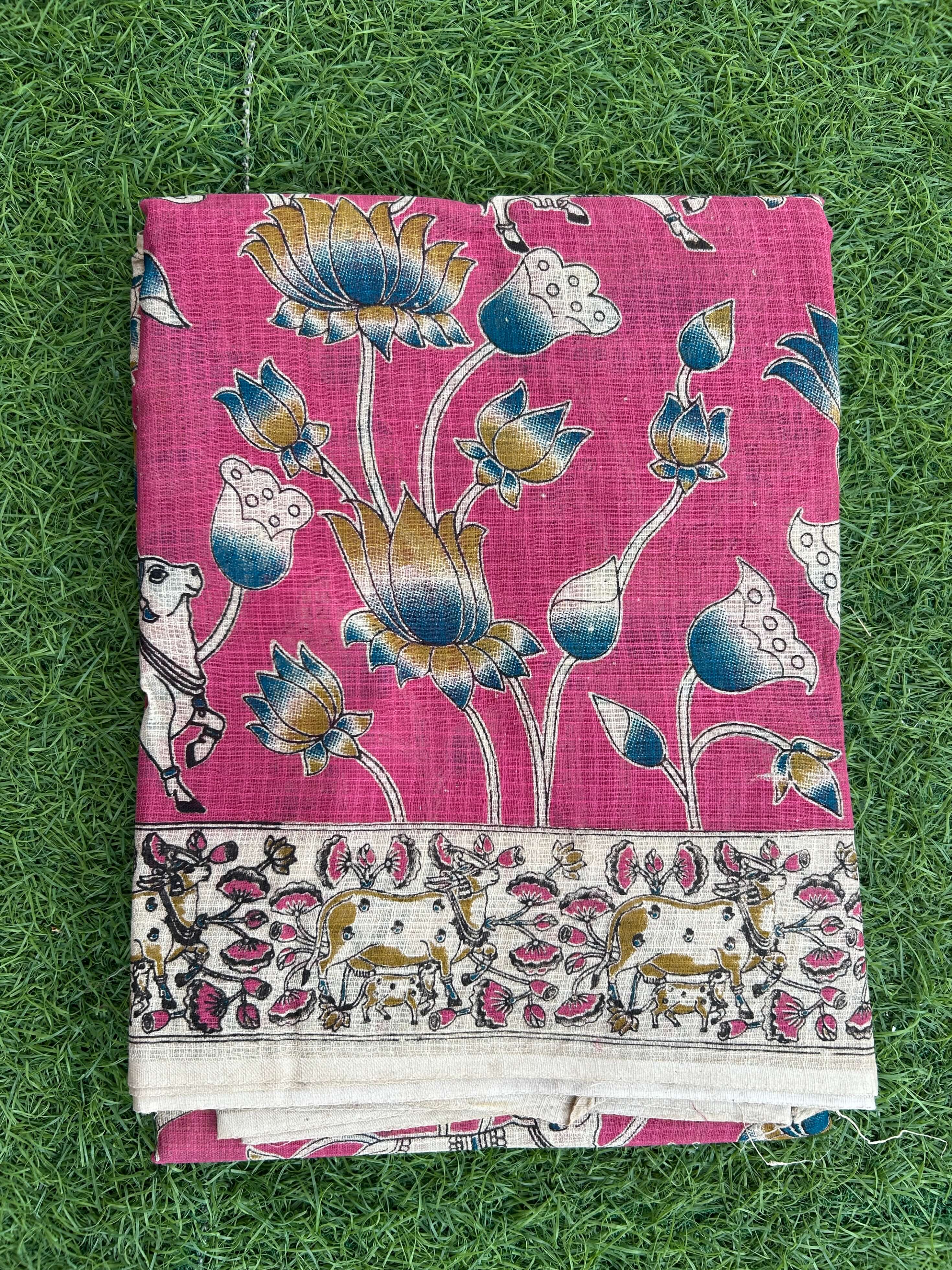 Kalamkari Kota Cotton Saree – KKCS-M181