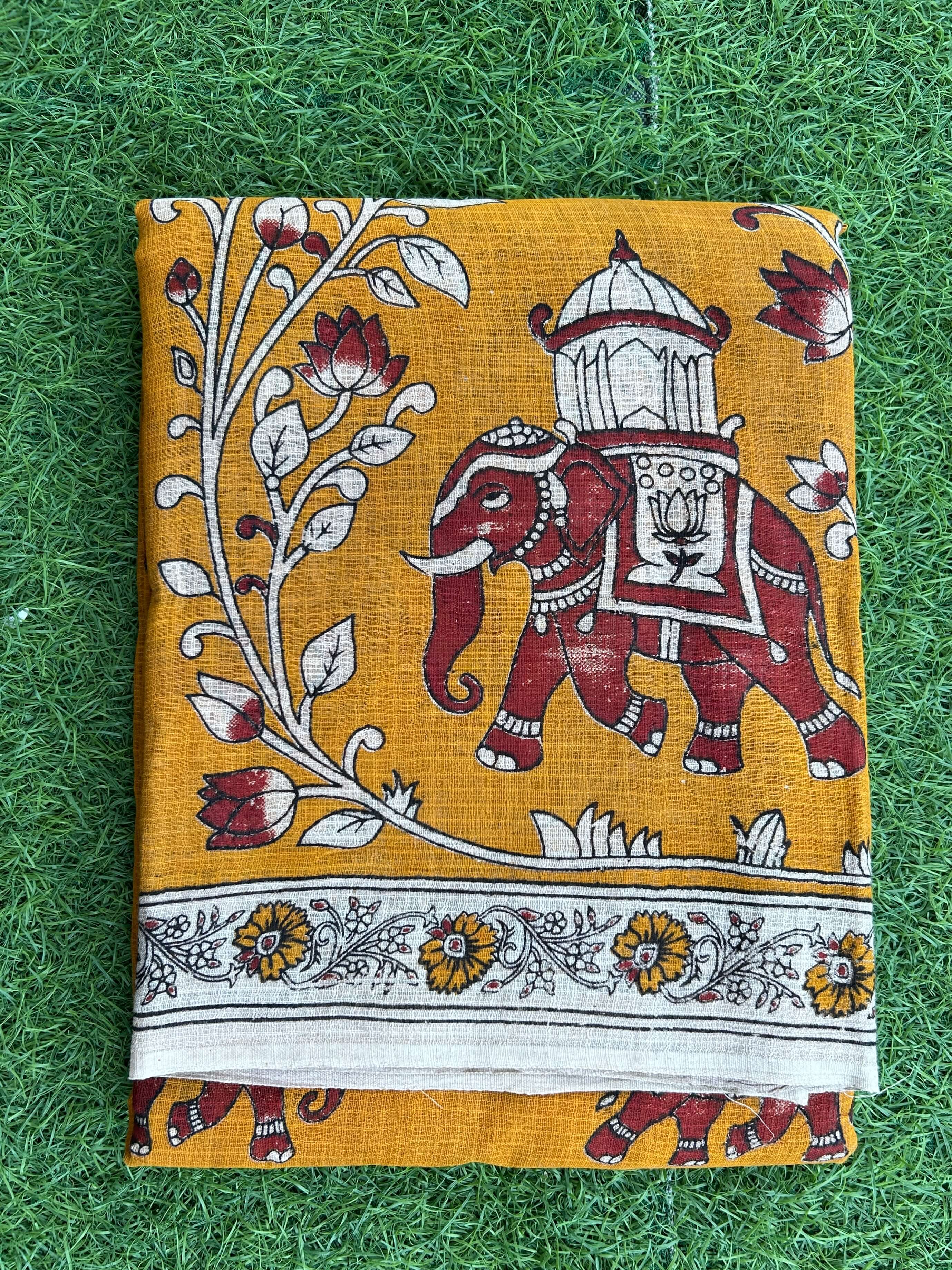 Kalamkari Kota Cotton Saree – KKCS-M186