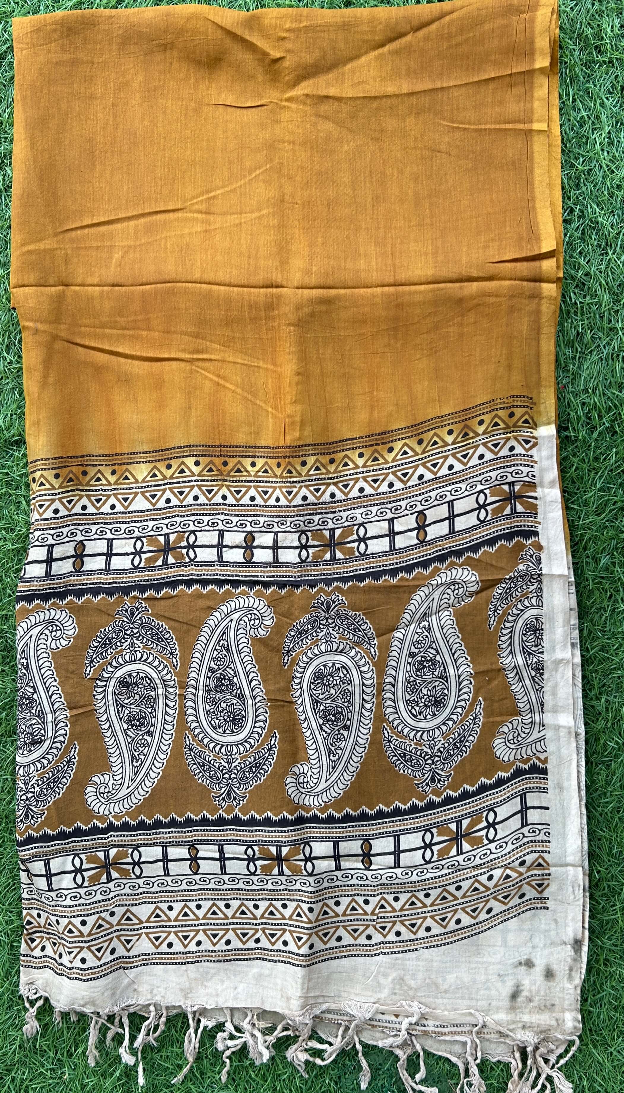 Kalamkari Tie & Dye Dupatta - KTDD-M002