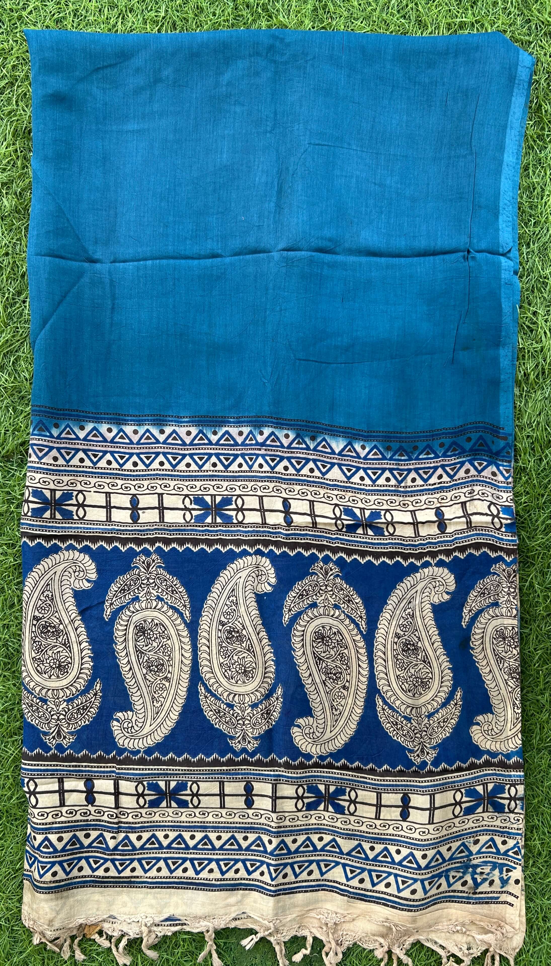 Kalamkari Tie & Dye Dupatta - KTDD-M003