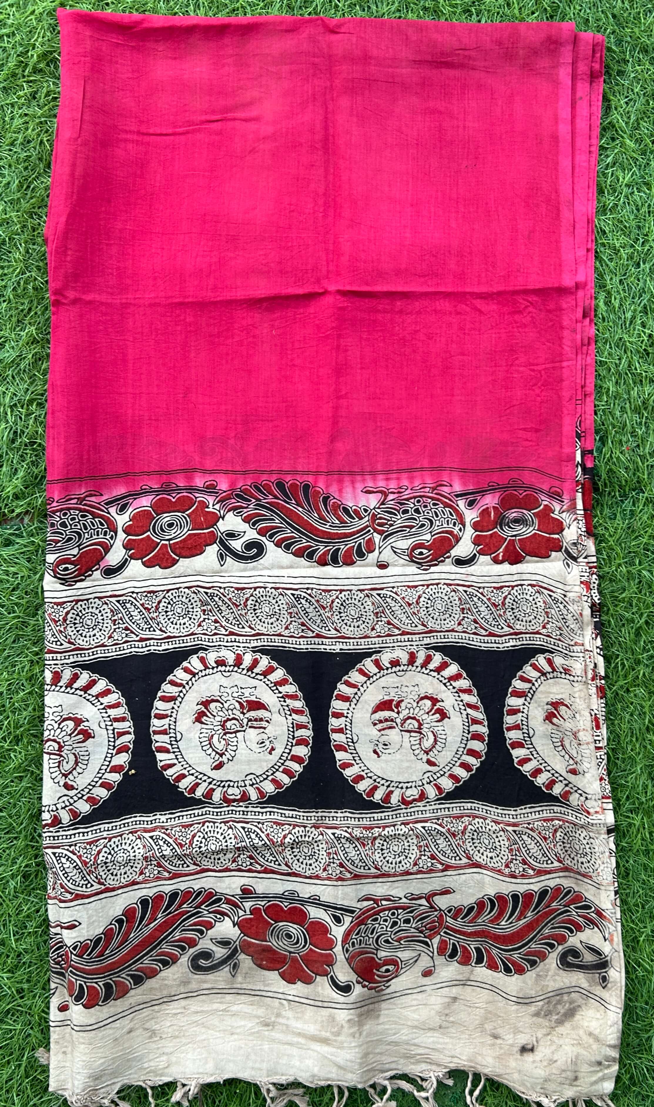 Kalamkari Tie & Dye Dupatta - KTDD-M004