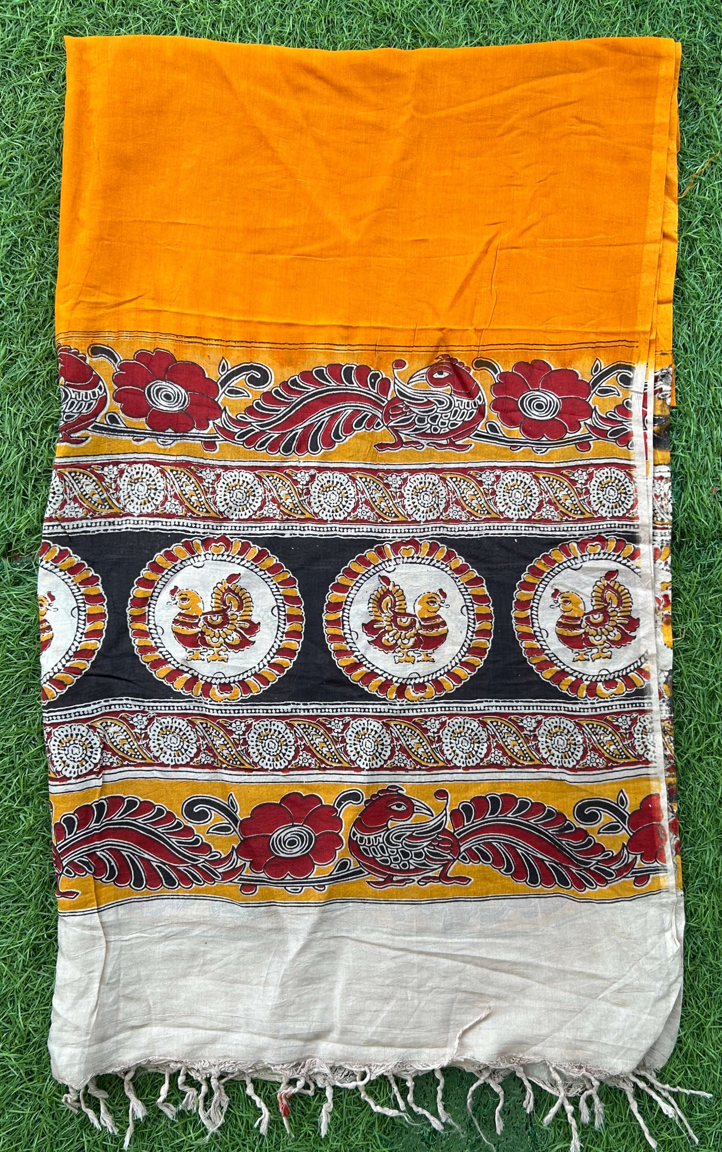 Kalamkari Tie & Dye Dupatta - KTDD-M005