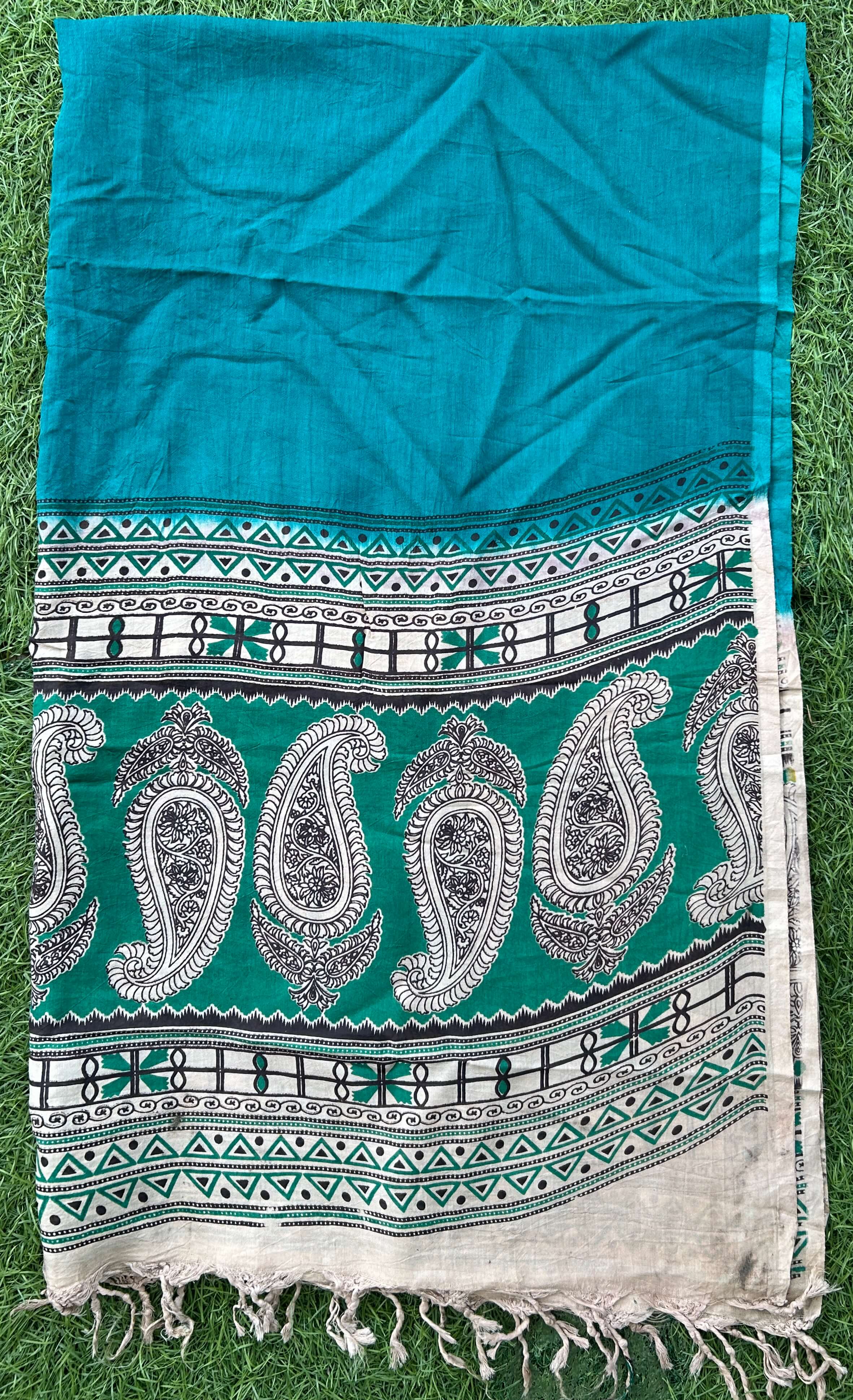 Kalamkari Tie & Dye Dupatta - KTDD-M007
