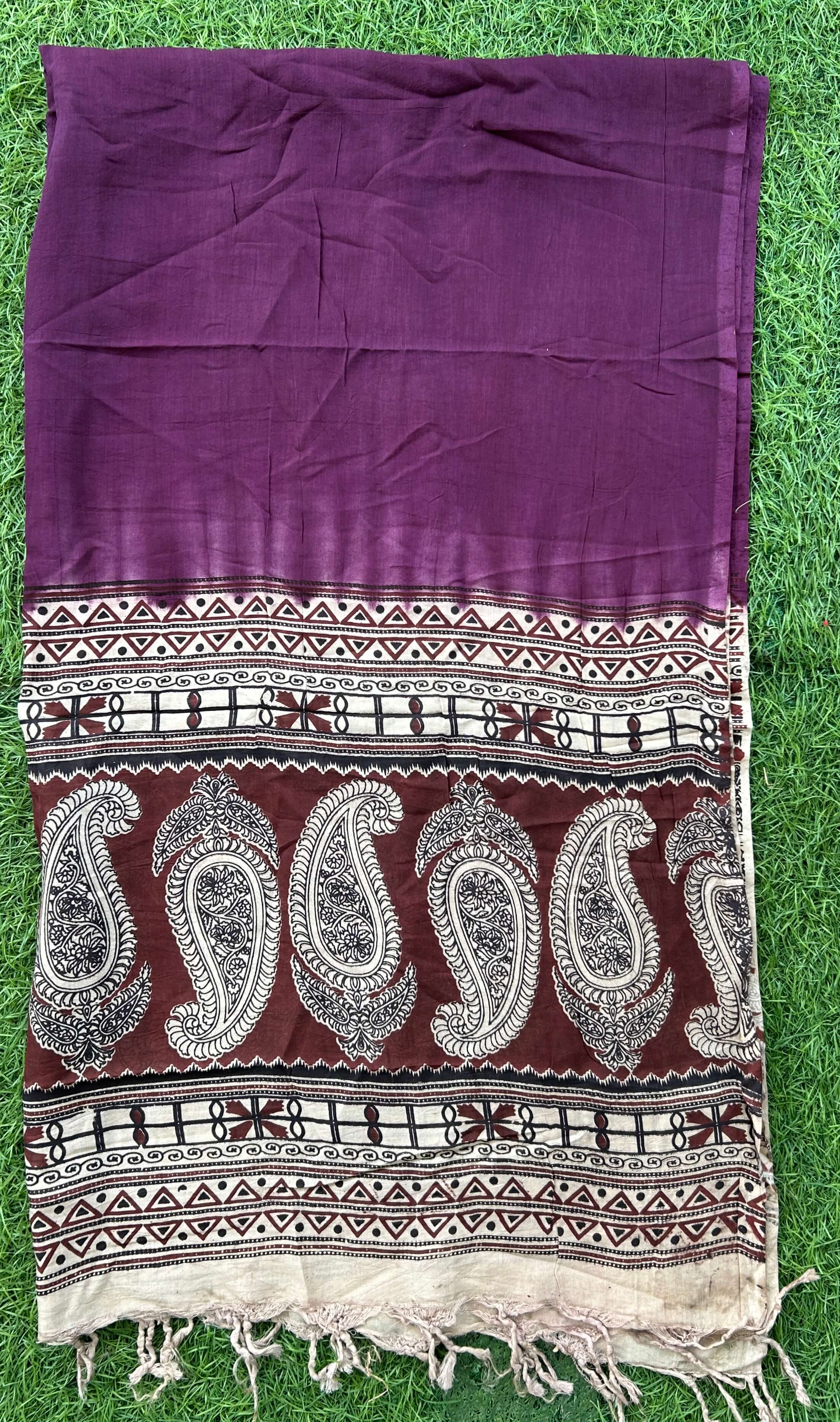 Kalamkari Tie & Dye Dupatta - KTDD-M008