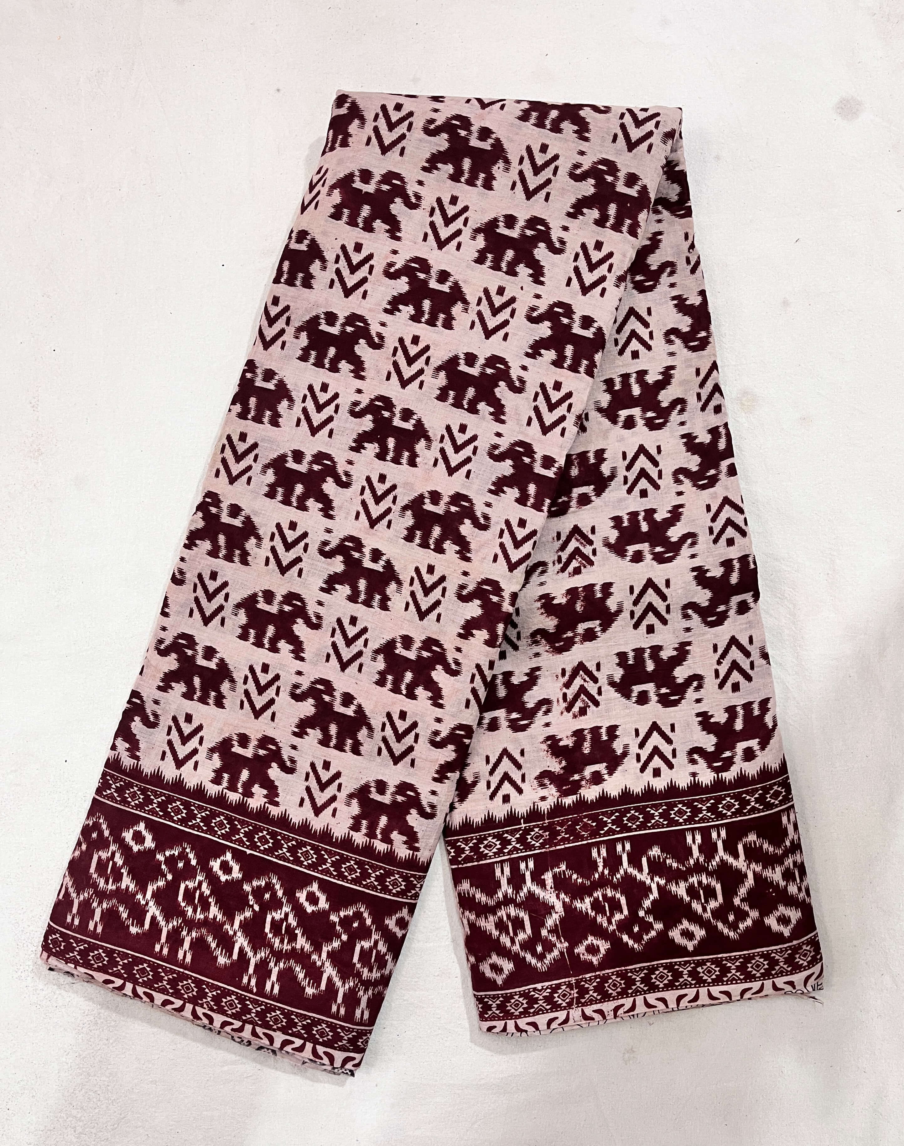 Kalamkari Cotton Saree – KCS-M033