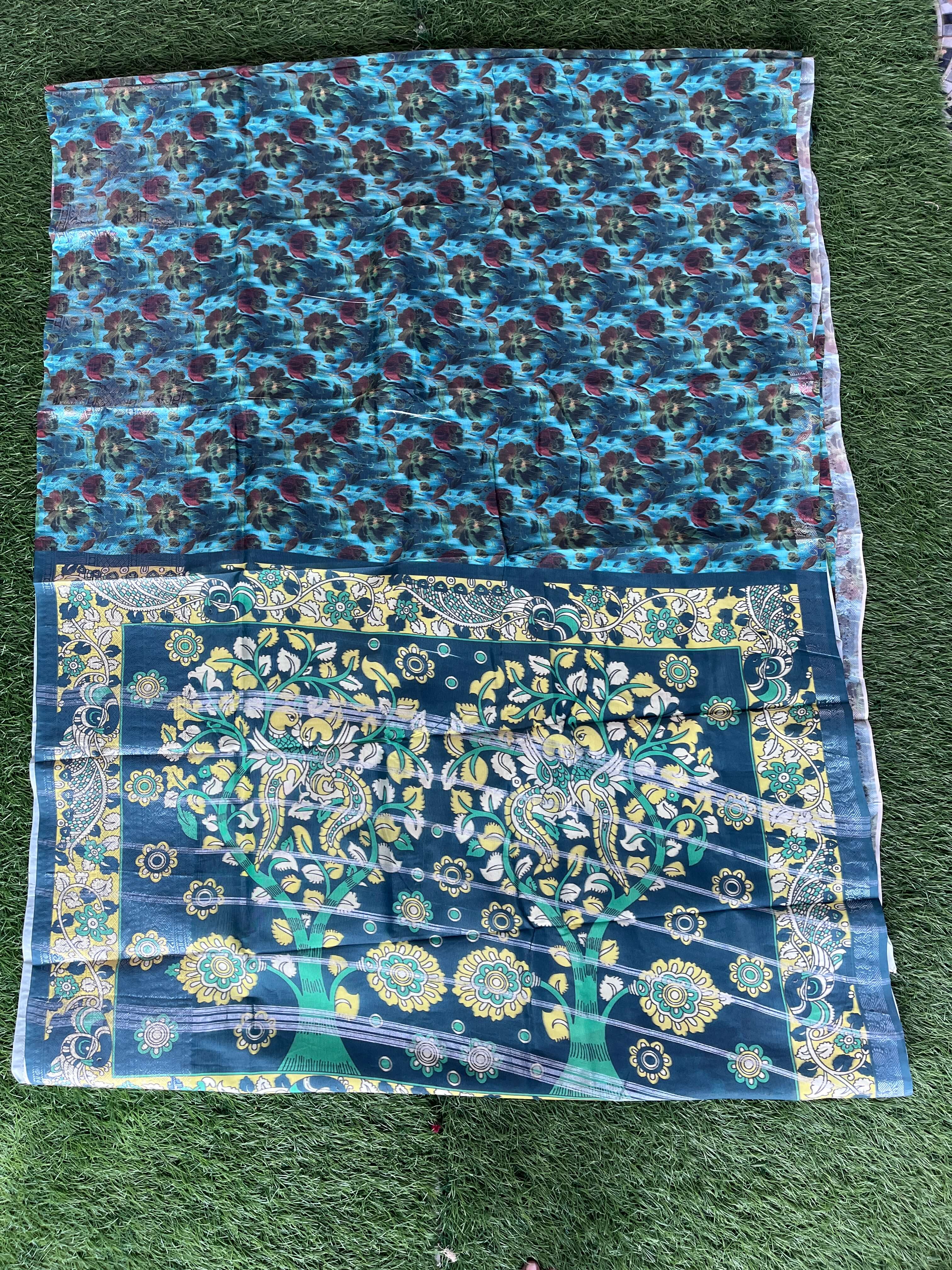 Digital Print Mangalagiri Pattu Sarees -PLSM002-DP-M005