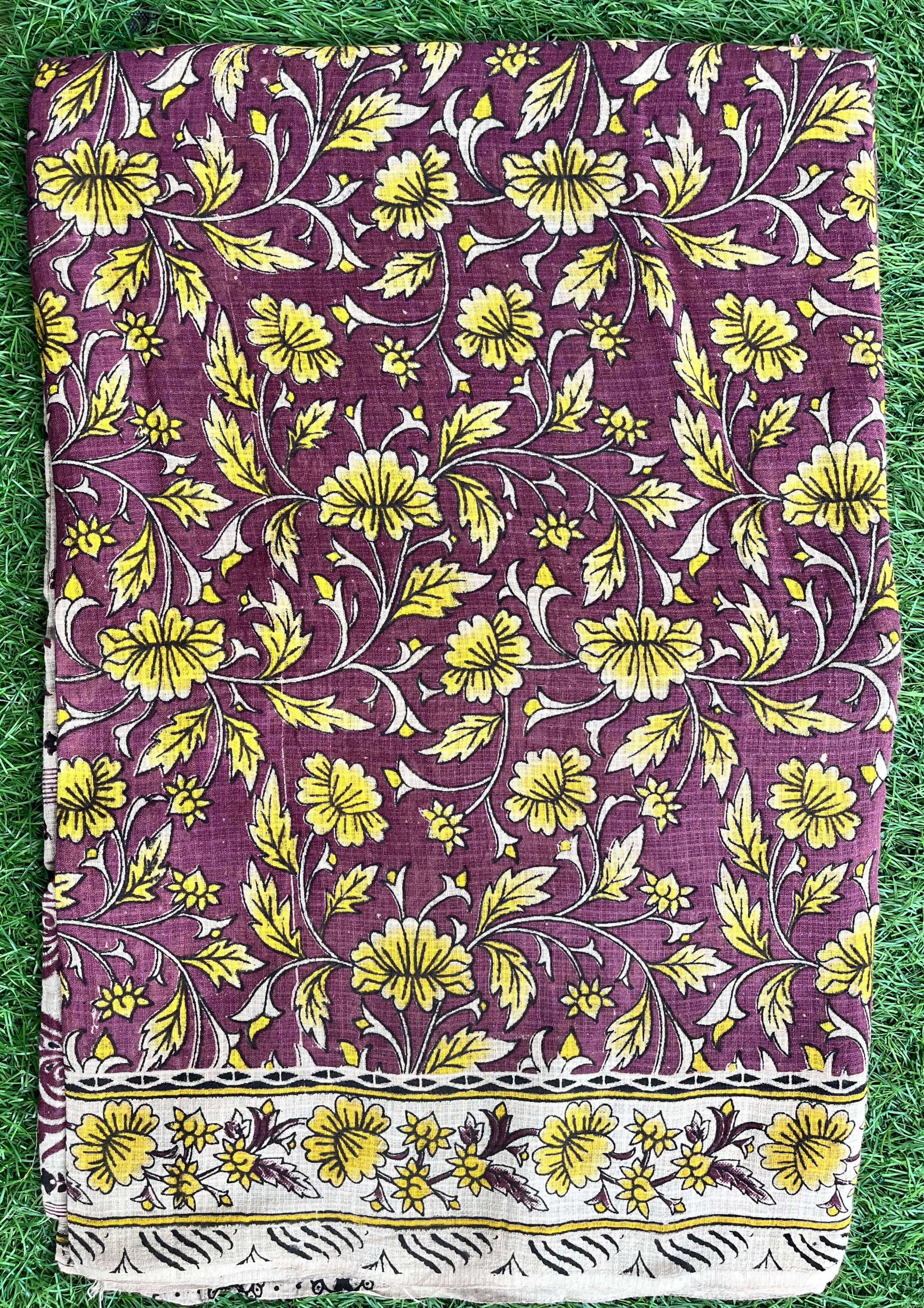 Kalamkari Kota Cotton Saree – KKCS-M054