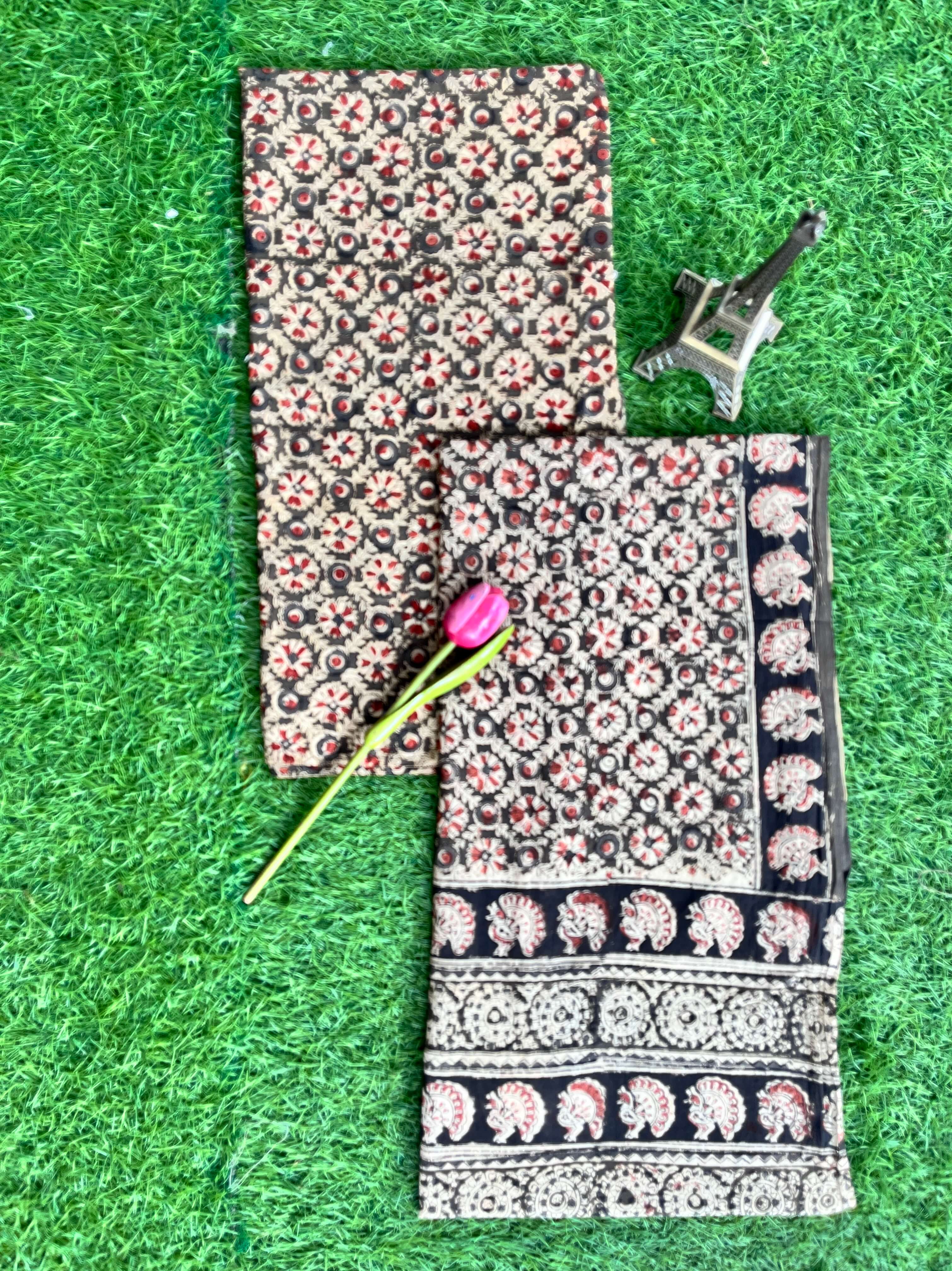 Kalamkari Cotton 2-Piece Dress Set – KHP-DSC-M029