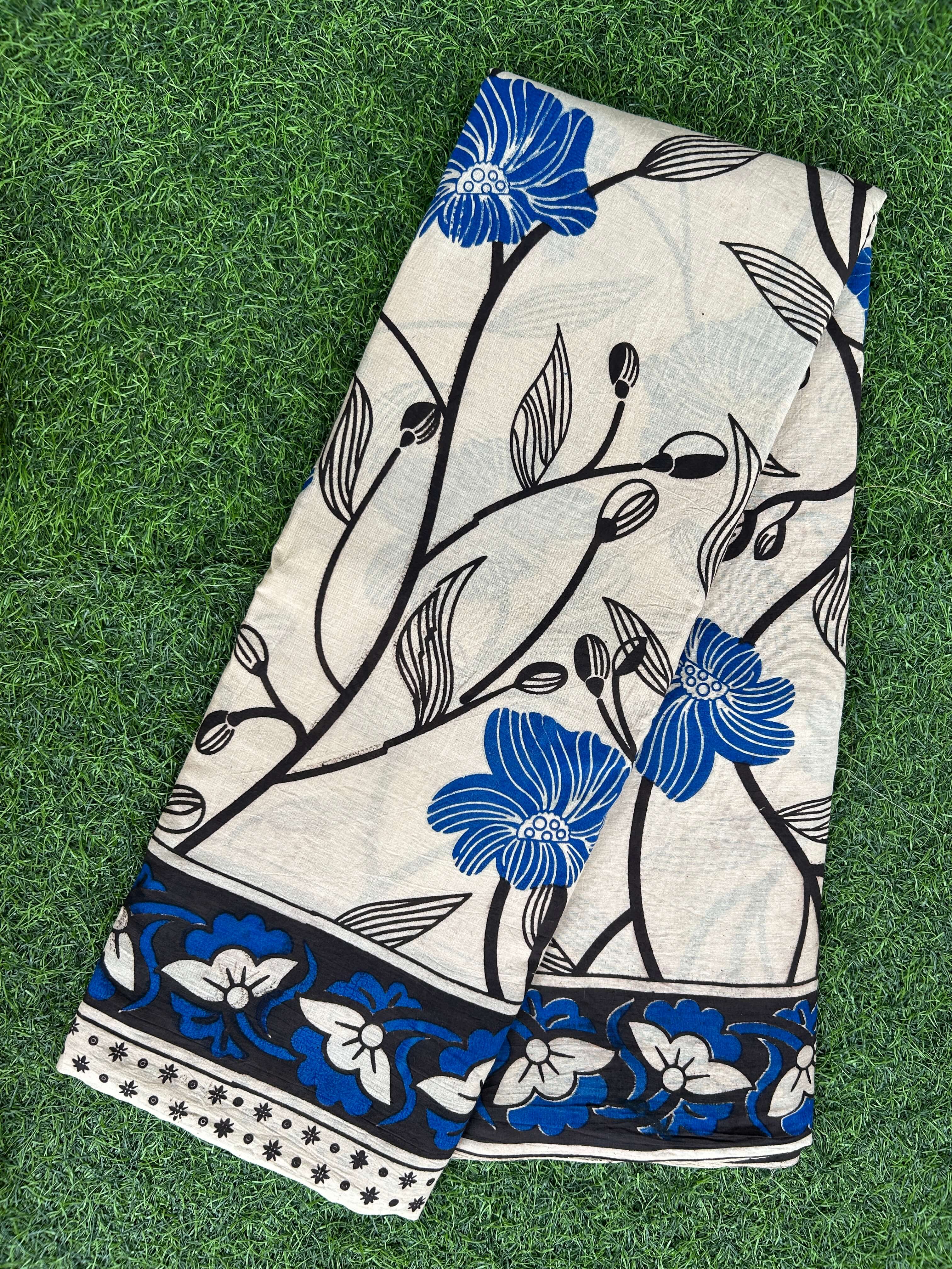 Kalamkari Cotton Saree – KCS-M685