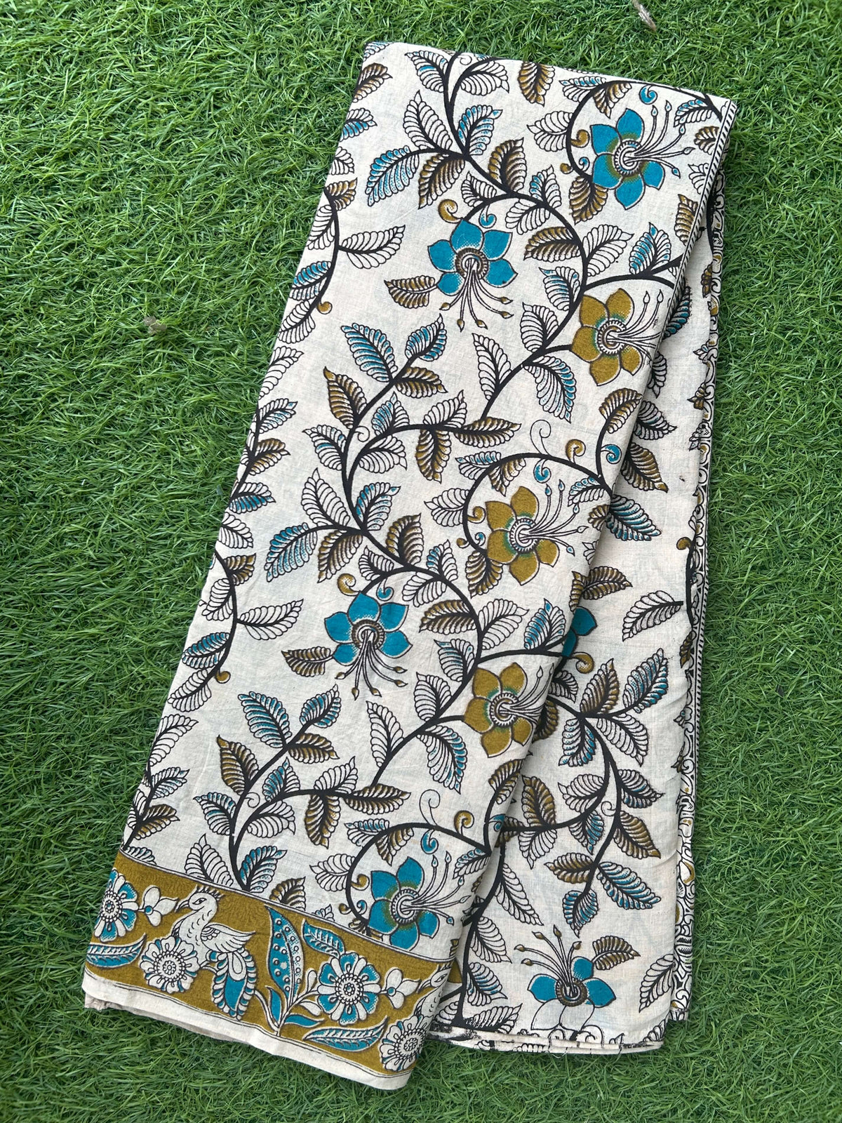 Kalamkari Cotton Saree – KCS-M780