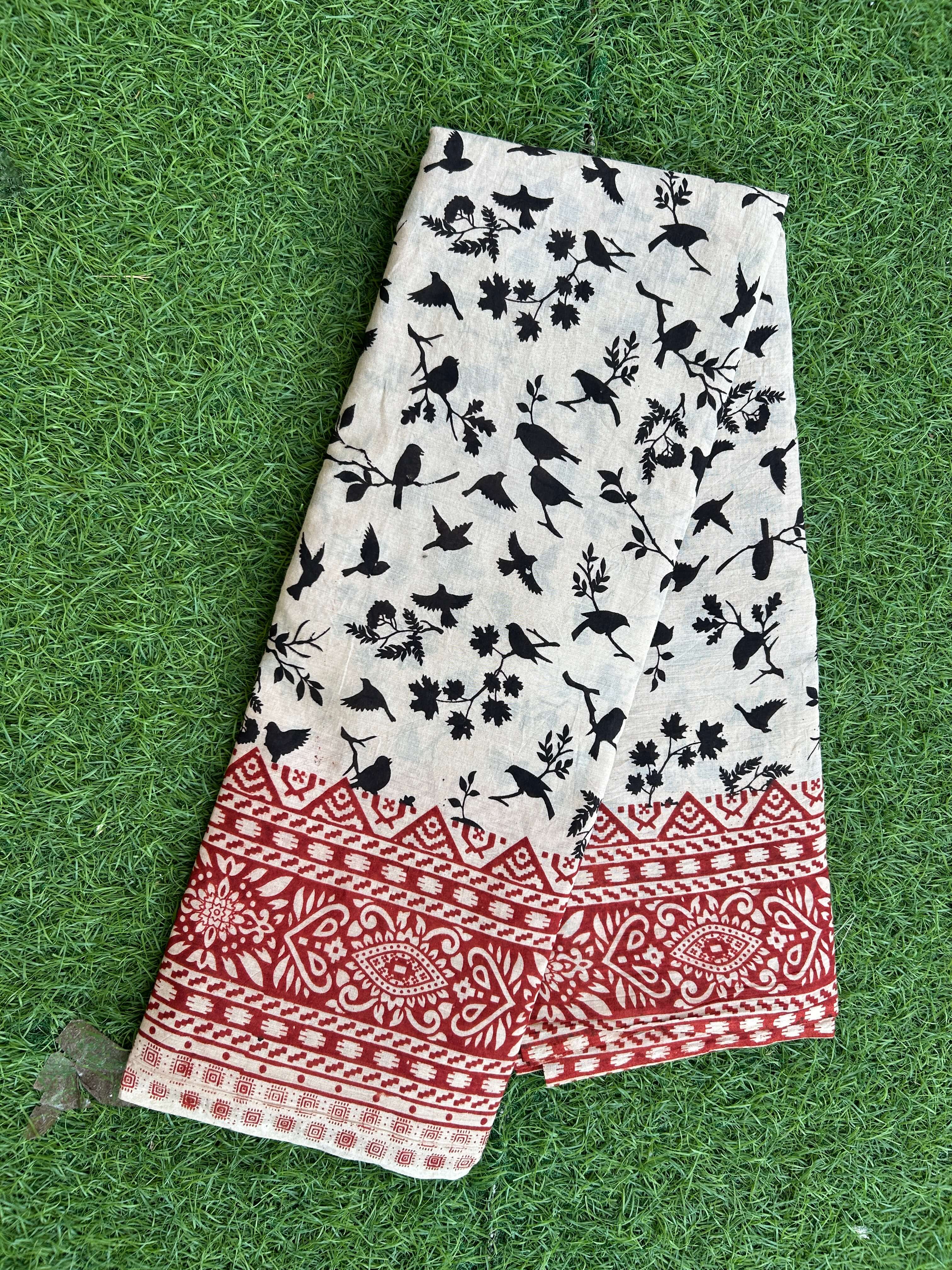 Kalamkari Cotton Saree – KCS-M553