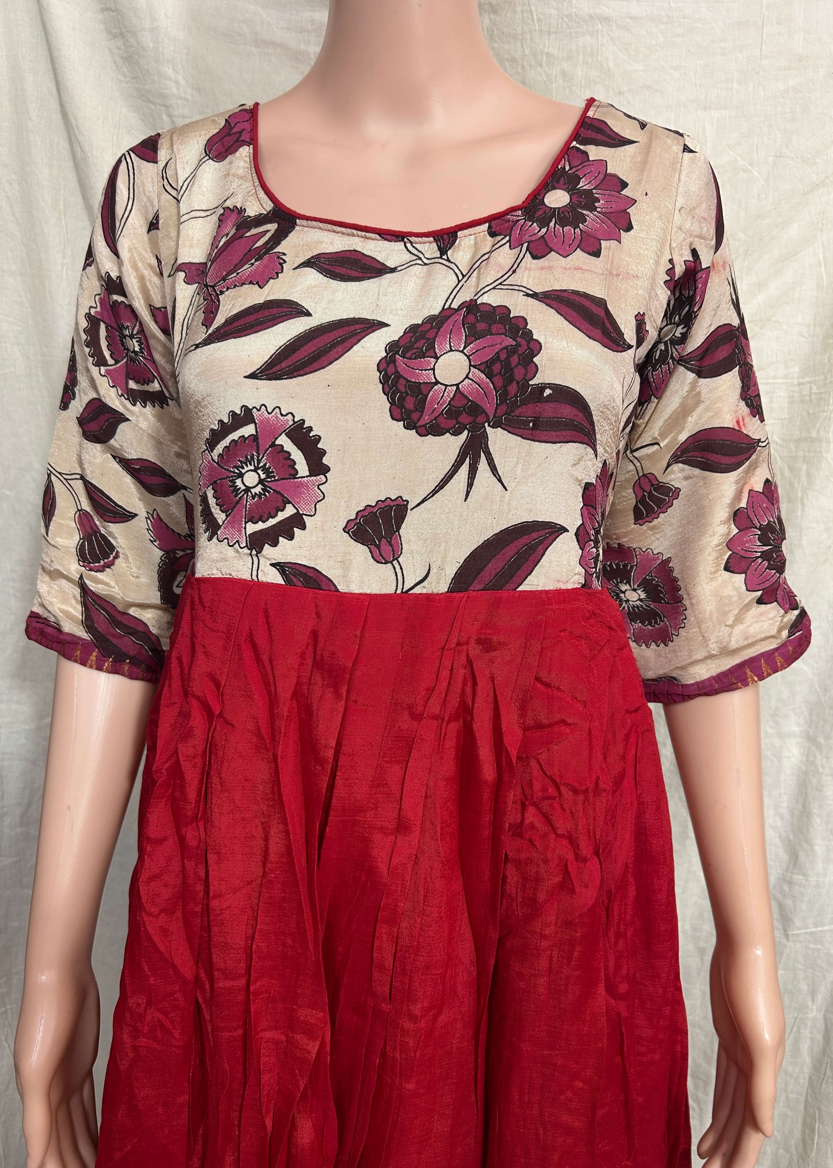 Gap Border Long Frock -GBF-M001