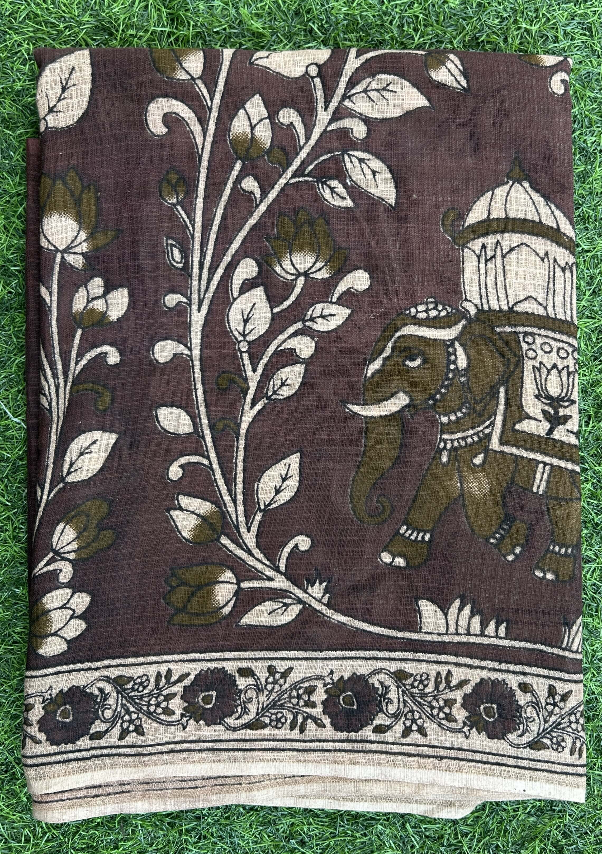 Kalamkari Kota Cotton Saree – KKCS-M172