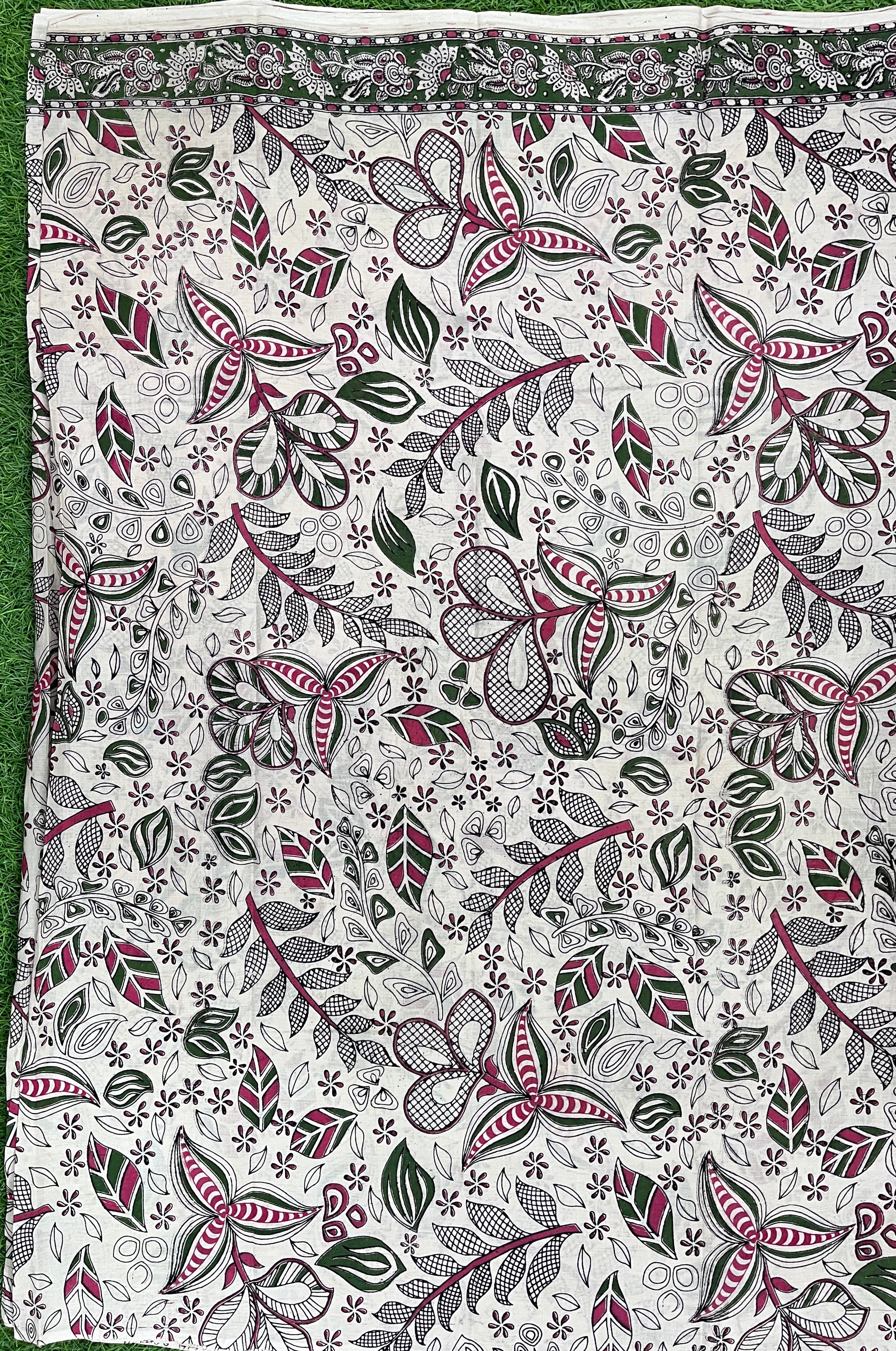 Kalamkari Cotton Saree – KCS-M309