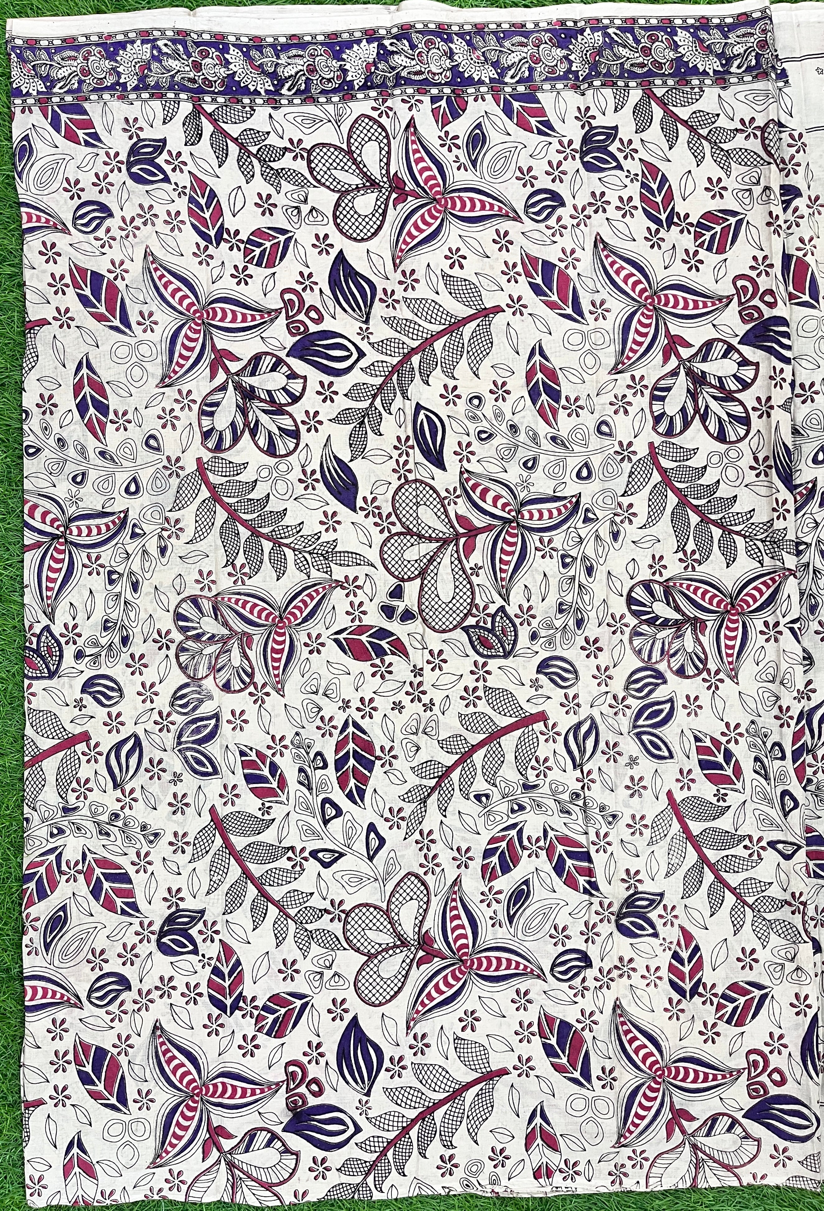 Kalamkari Cotton Saree – KCS-M310