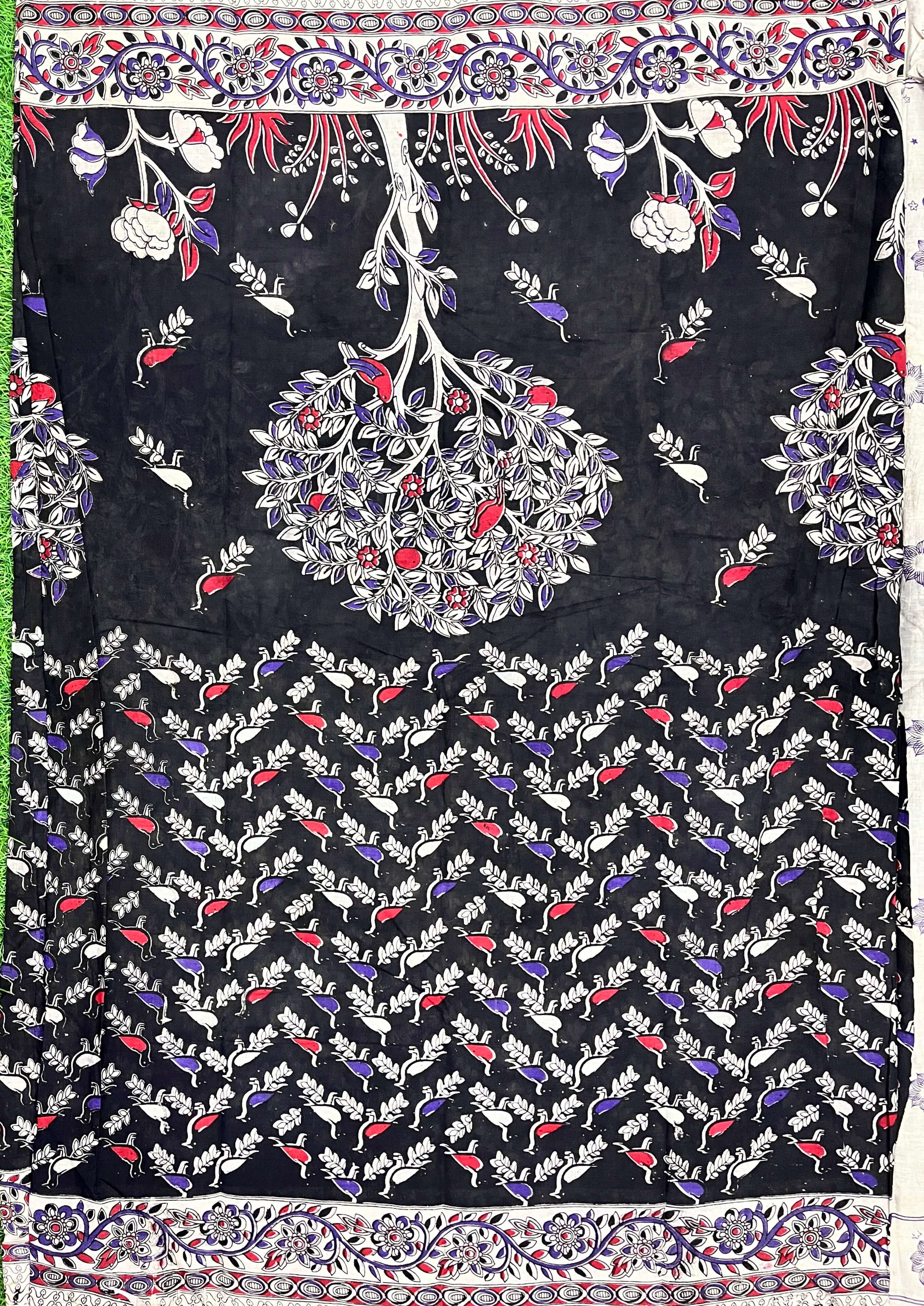 Kalamkari Cotton Saree – KCS-M311