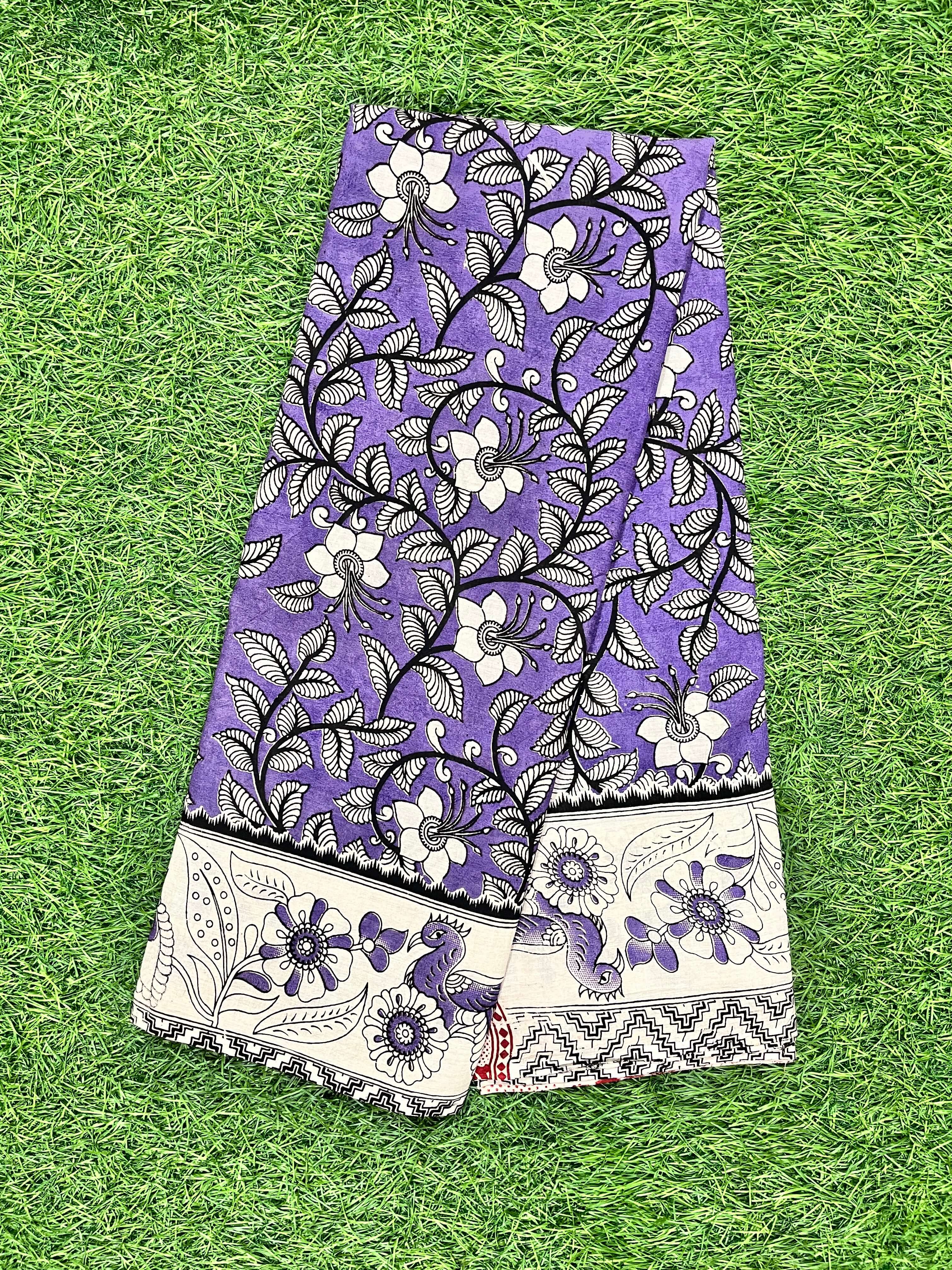 Kalamkari Cotton Saree – KCS-M334