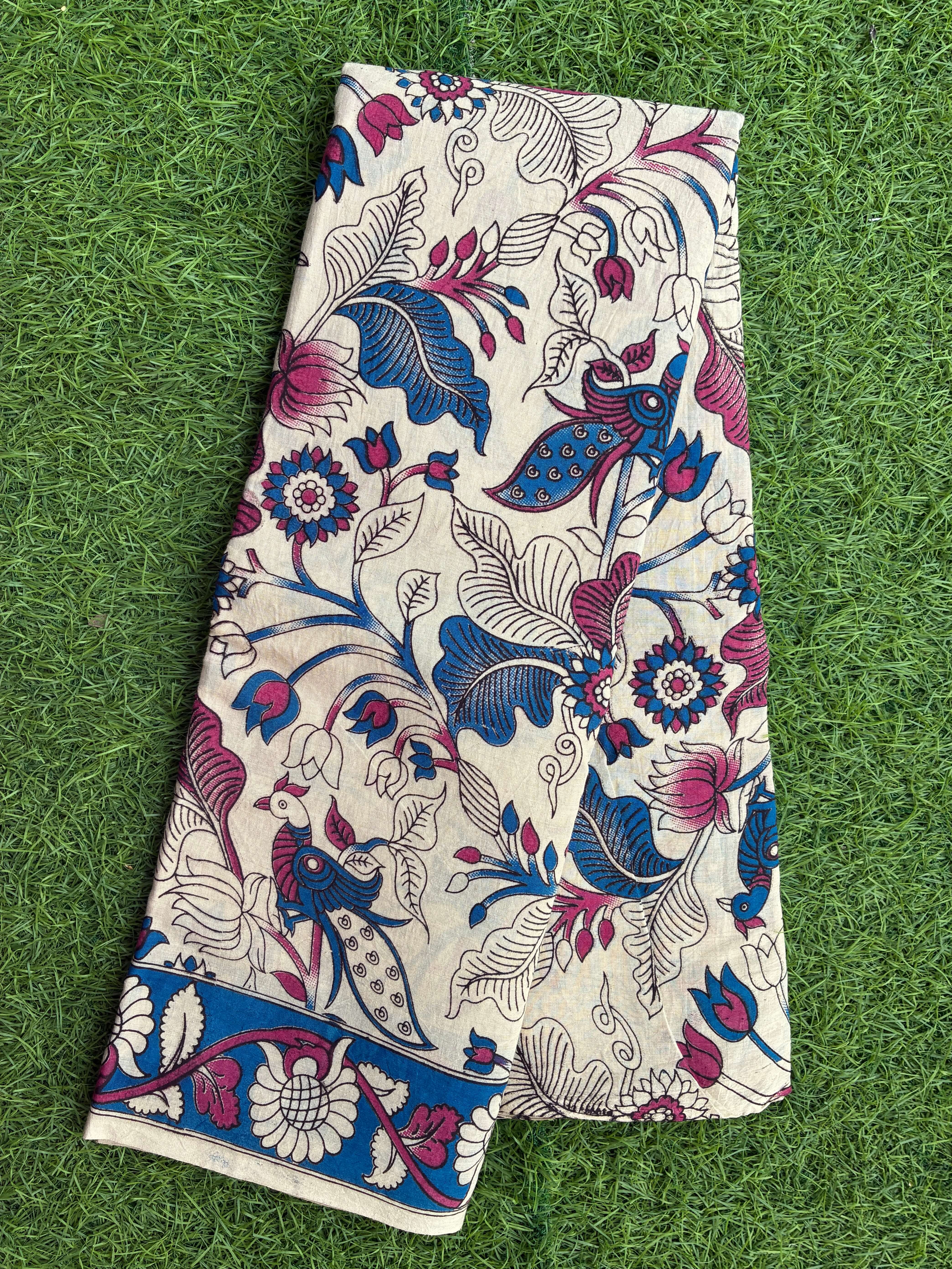 Kalamkari Cotton Saree – KCS-M364