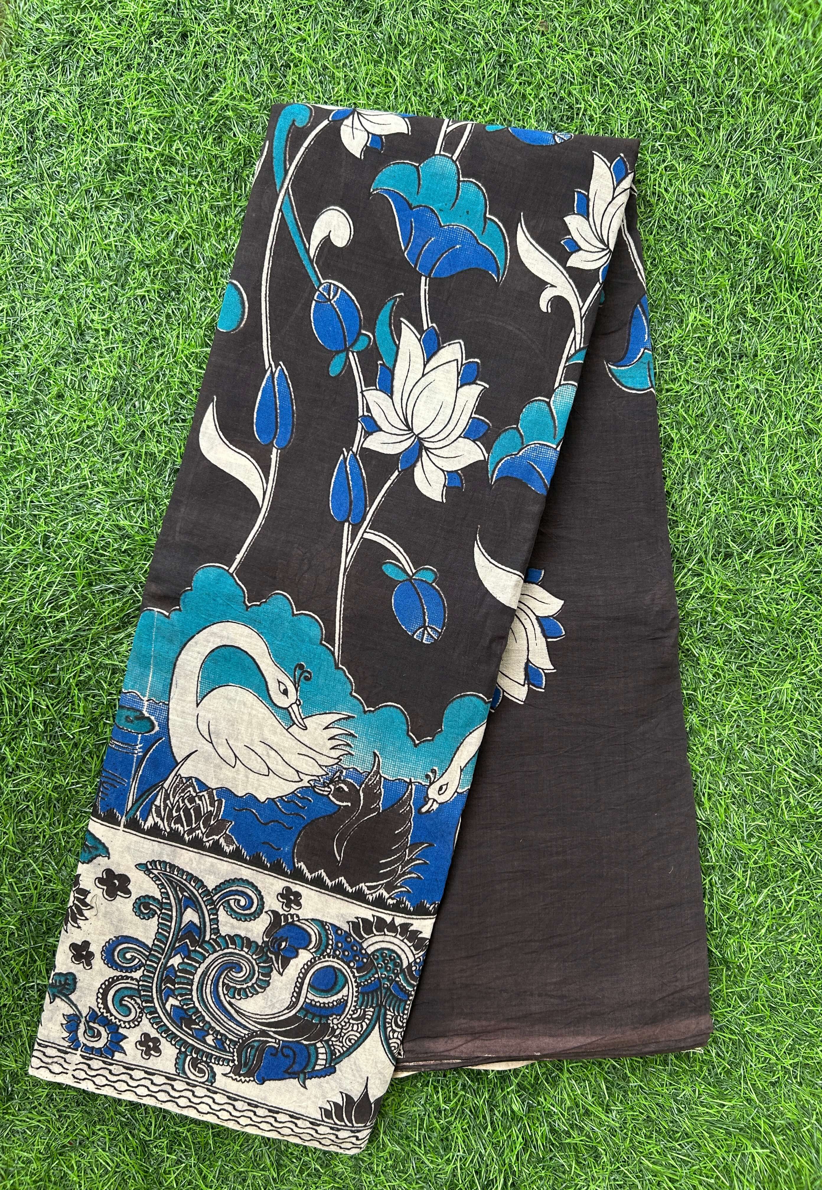 Kalamkari Cotton Saree – KCS-M422