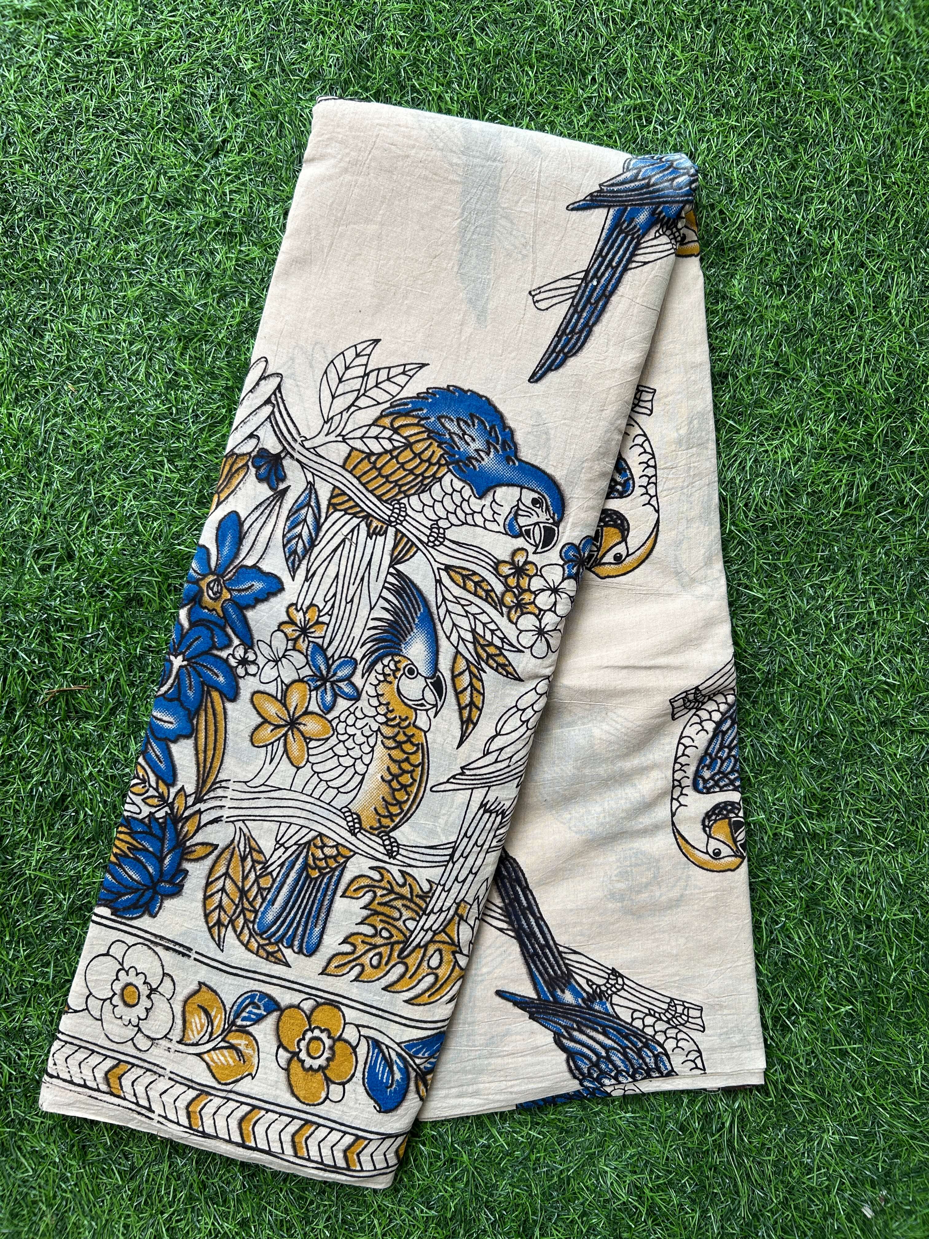 Kalamkari Cotton Saree – KCS-M428