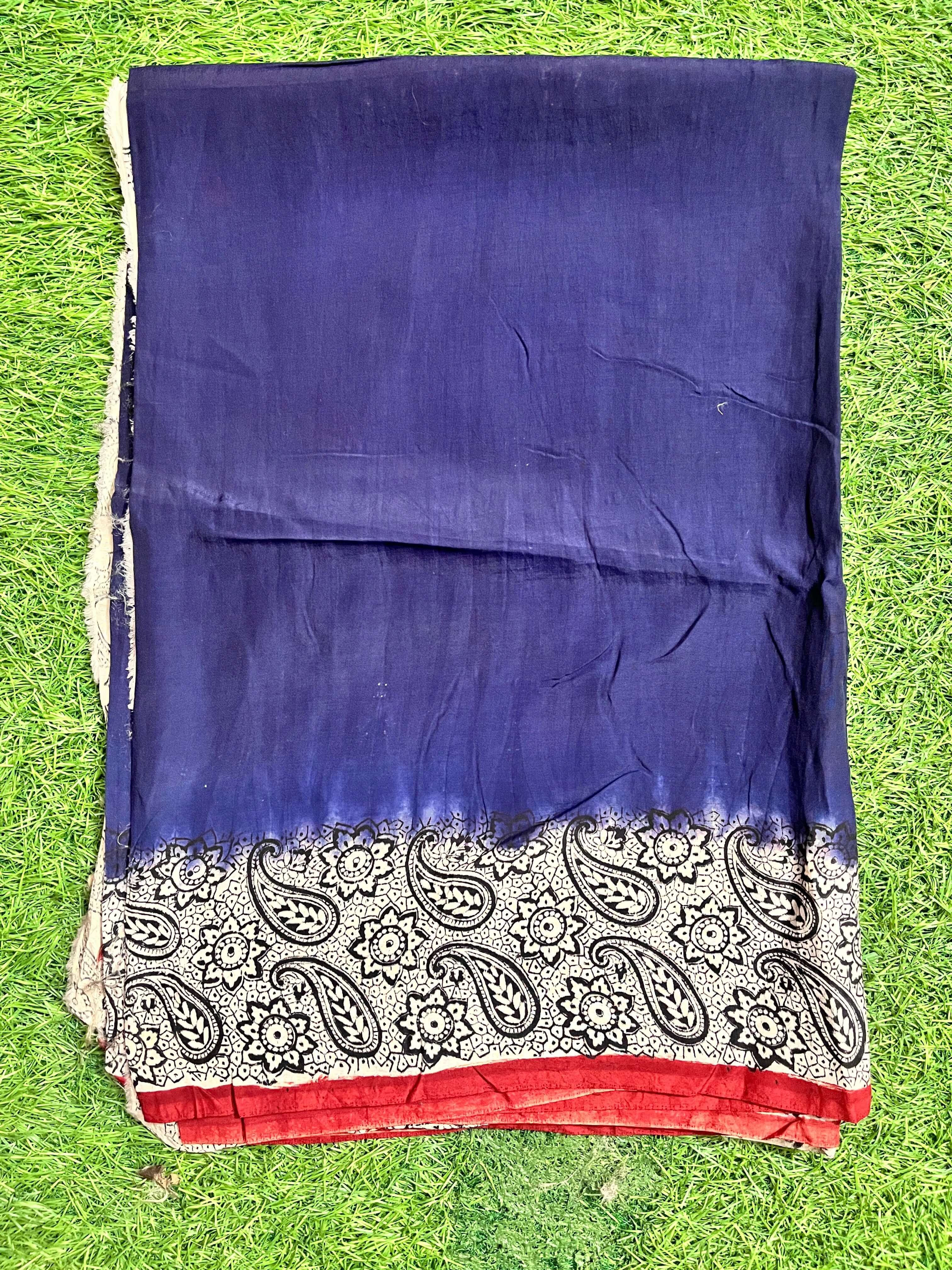 Tie & Dye Kalamkari Chenuri Silk Sarees – KHBTD-M126
