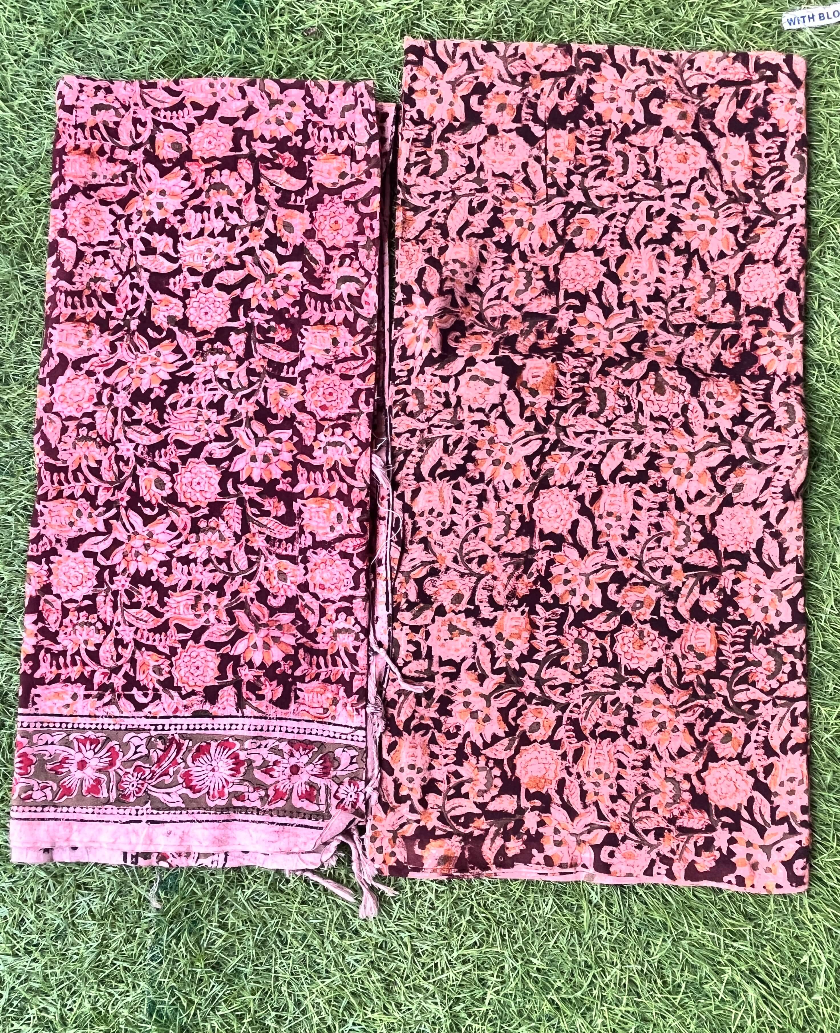 Kalamkari Cotton 2-Piece Dress Set – KHP-DSC-M050