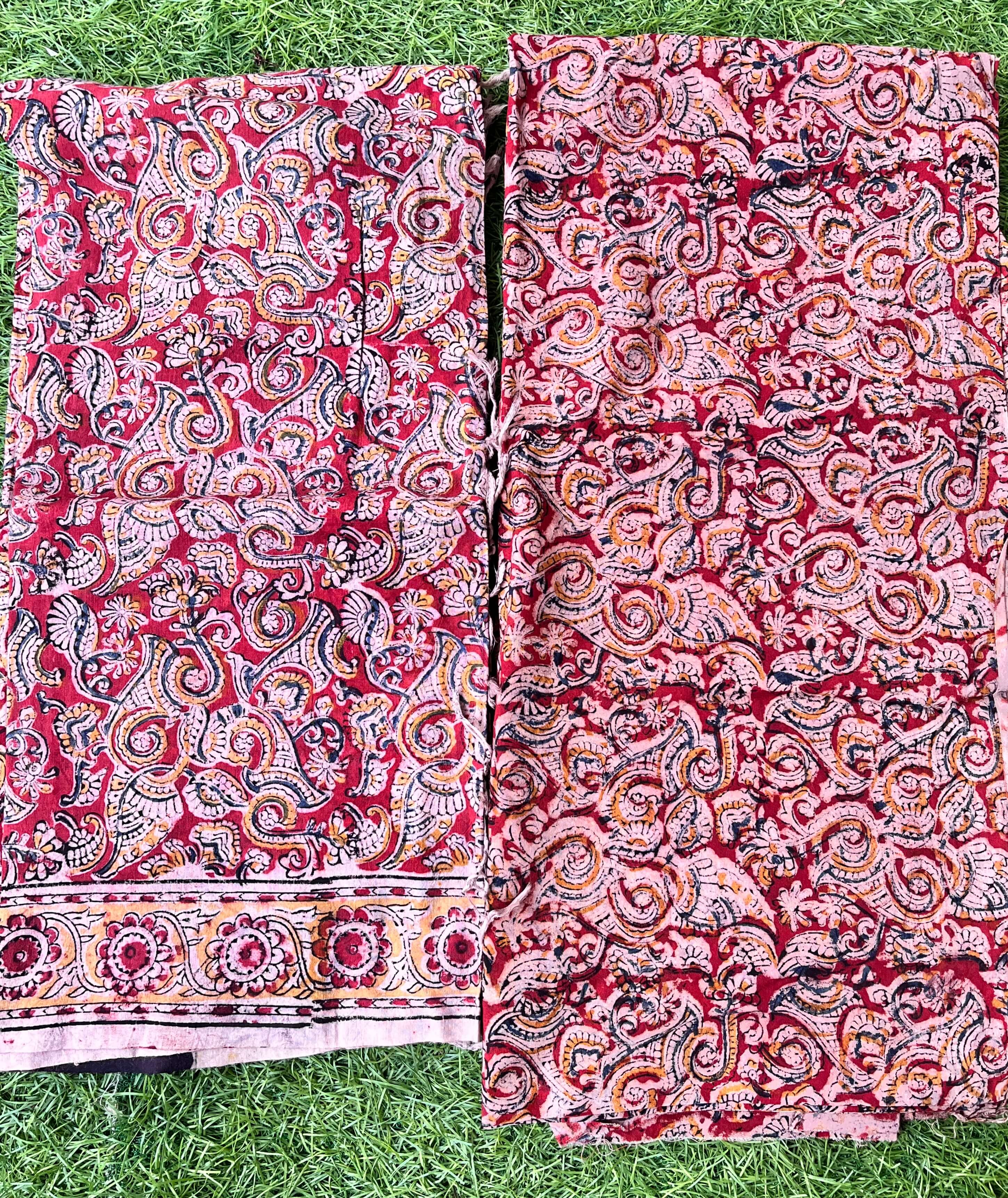 Kalamkari Cotton 2-Piece Dress Set – KHP-DSC-M052