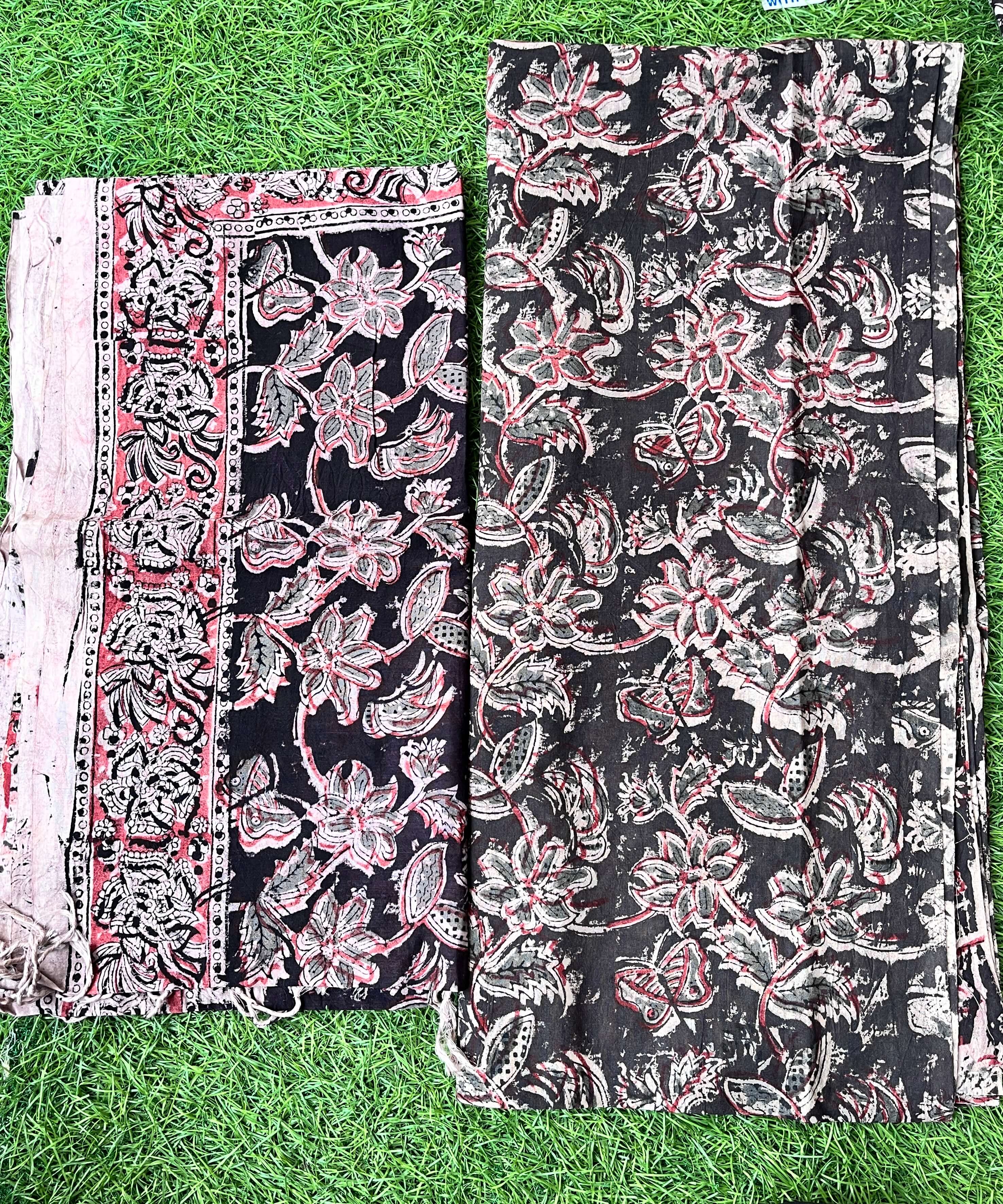 Kalamkari Cotton 2-Piece Dress Set – KHP-DSC-M057