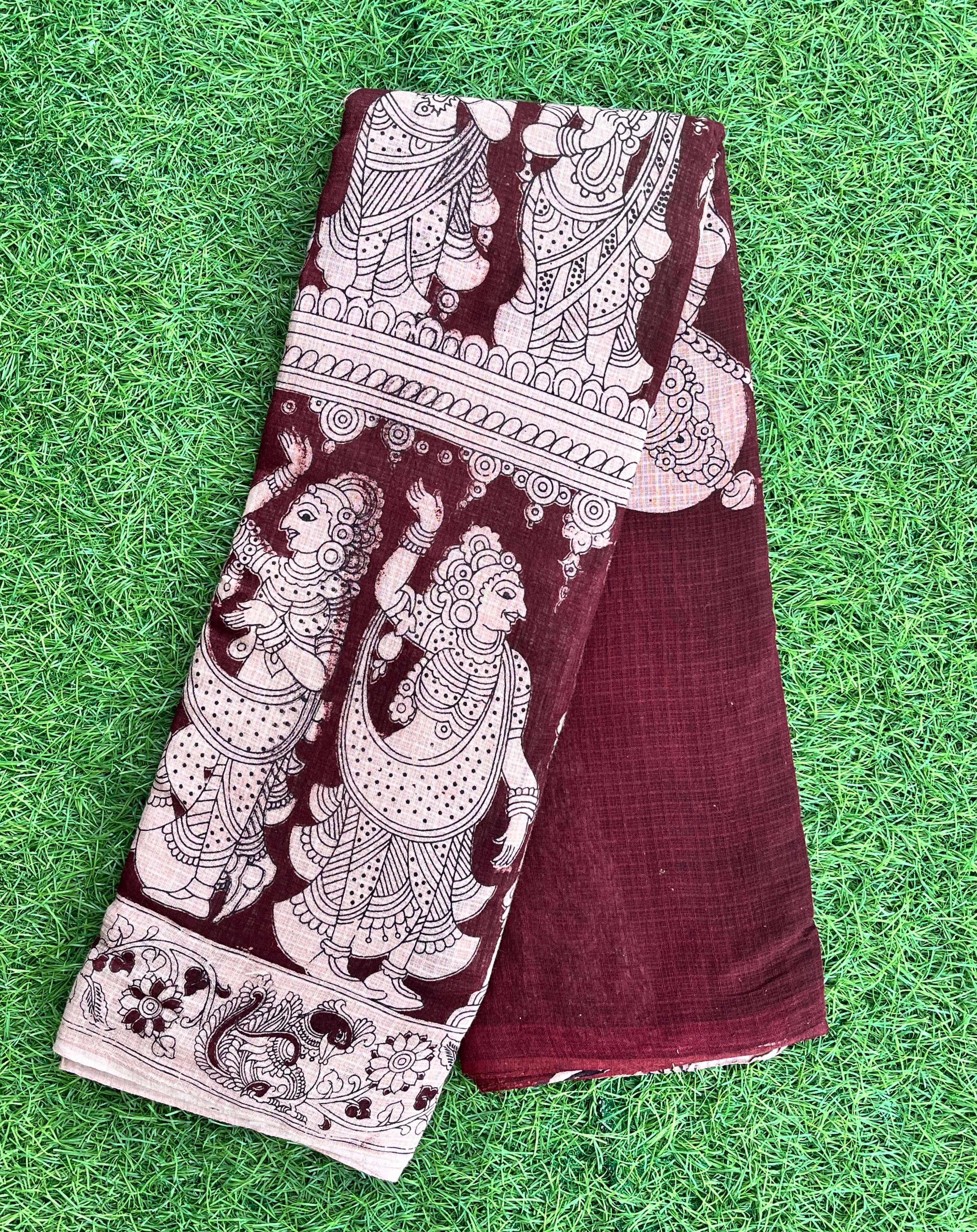 Kalamkari Kota Cotton Saree – KKCS-M069