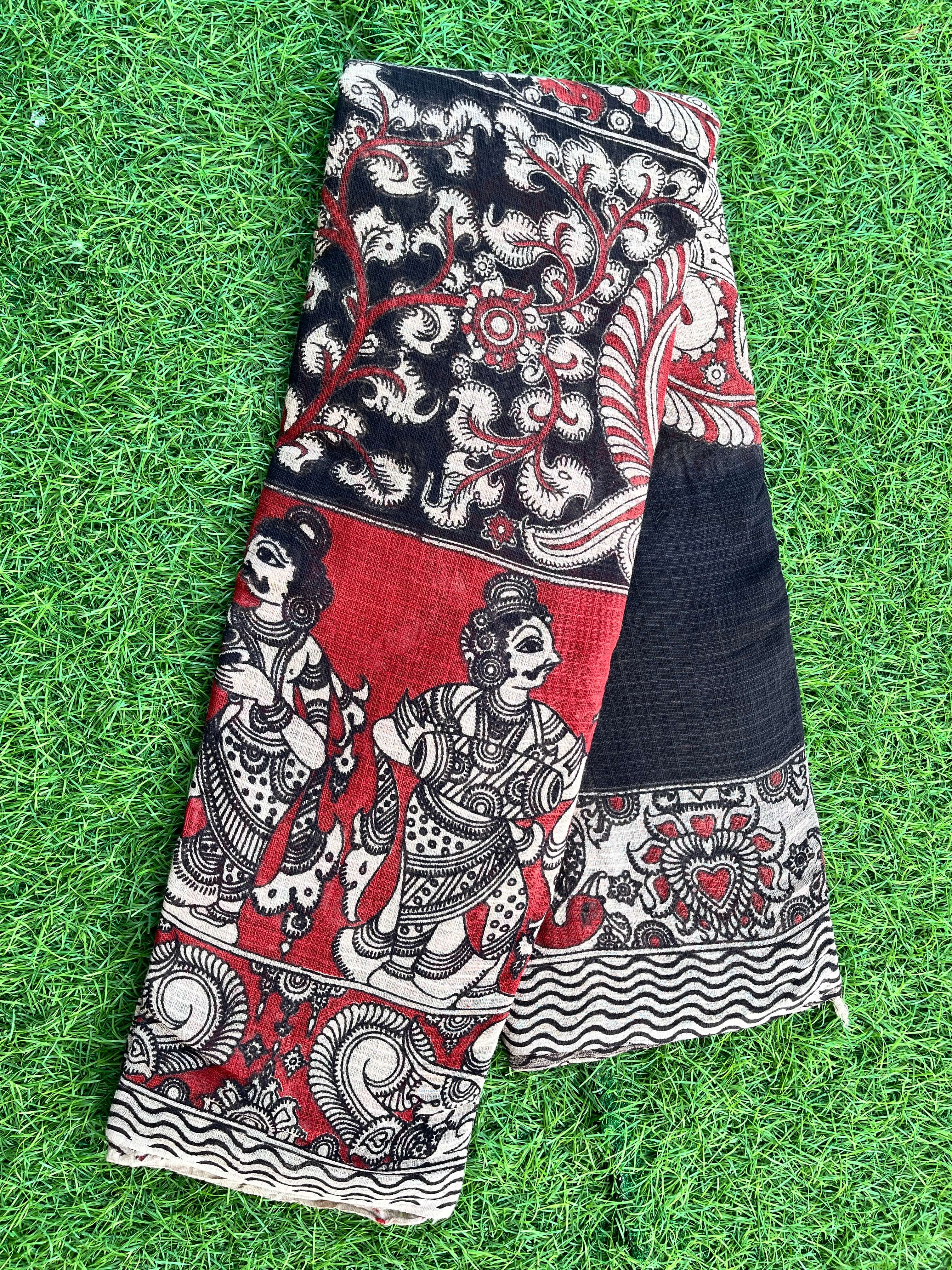 Kalamkari Kota Cotton Saree – KKCS-M071