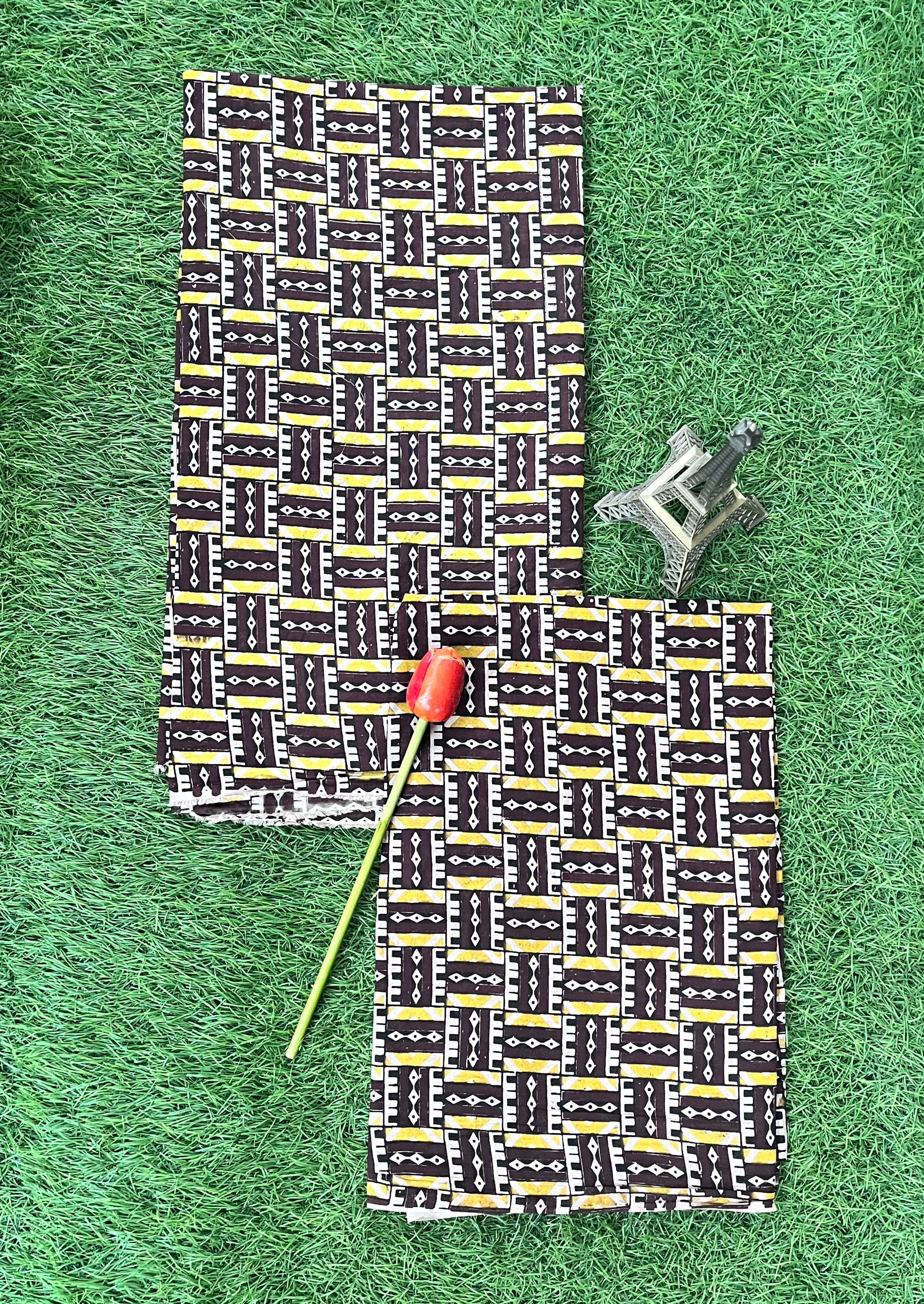 Kalamkari Cotton 2-Piece Dress Set – Top & Dupatta- KSP-DSC-M065