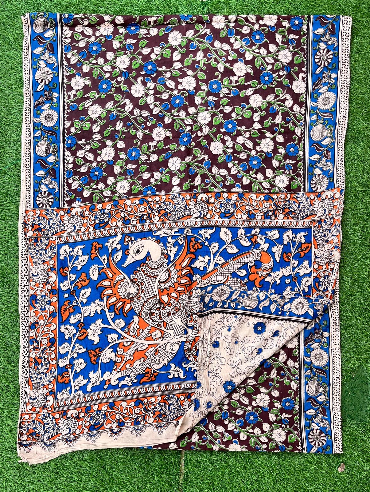 Kalamkari Cotton Saree – KCS-M271