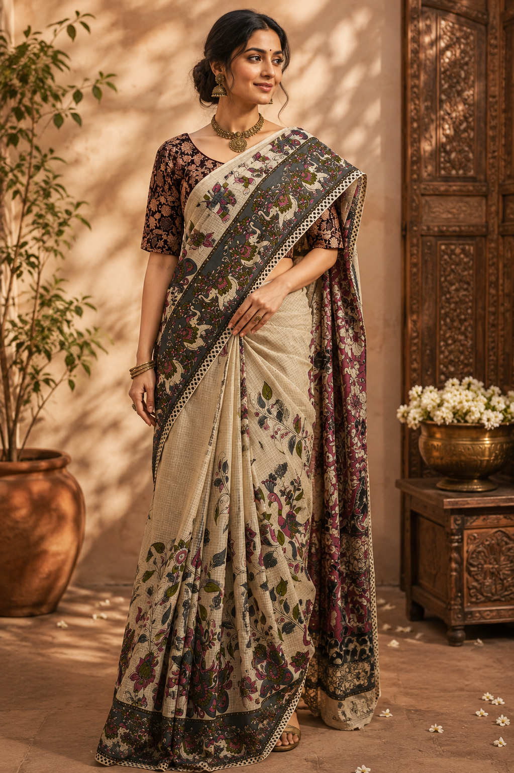 Kota Cotton Sarees