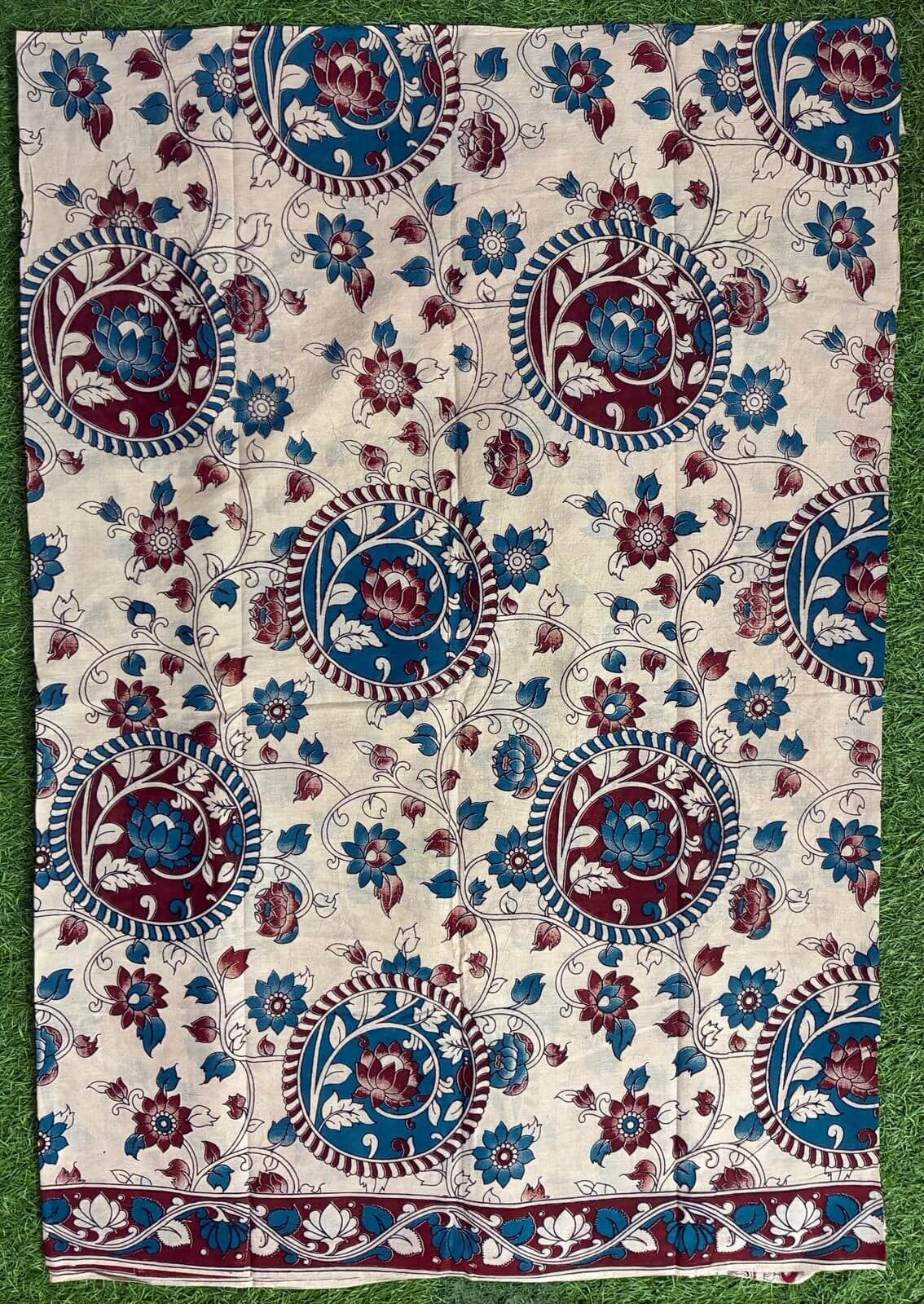 Kalamkari Cotton Saree – KCS-M312