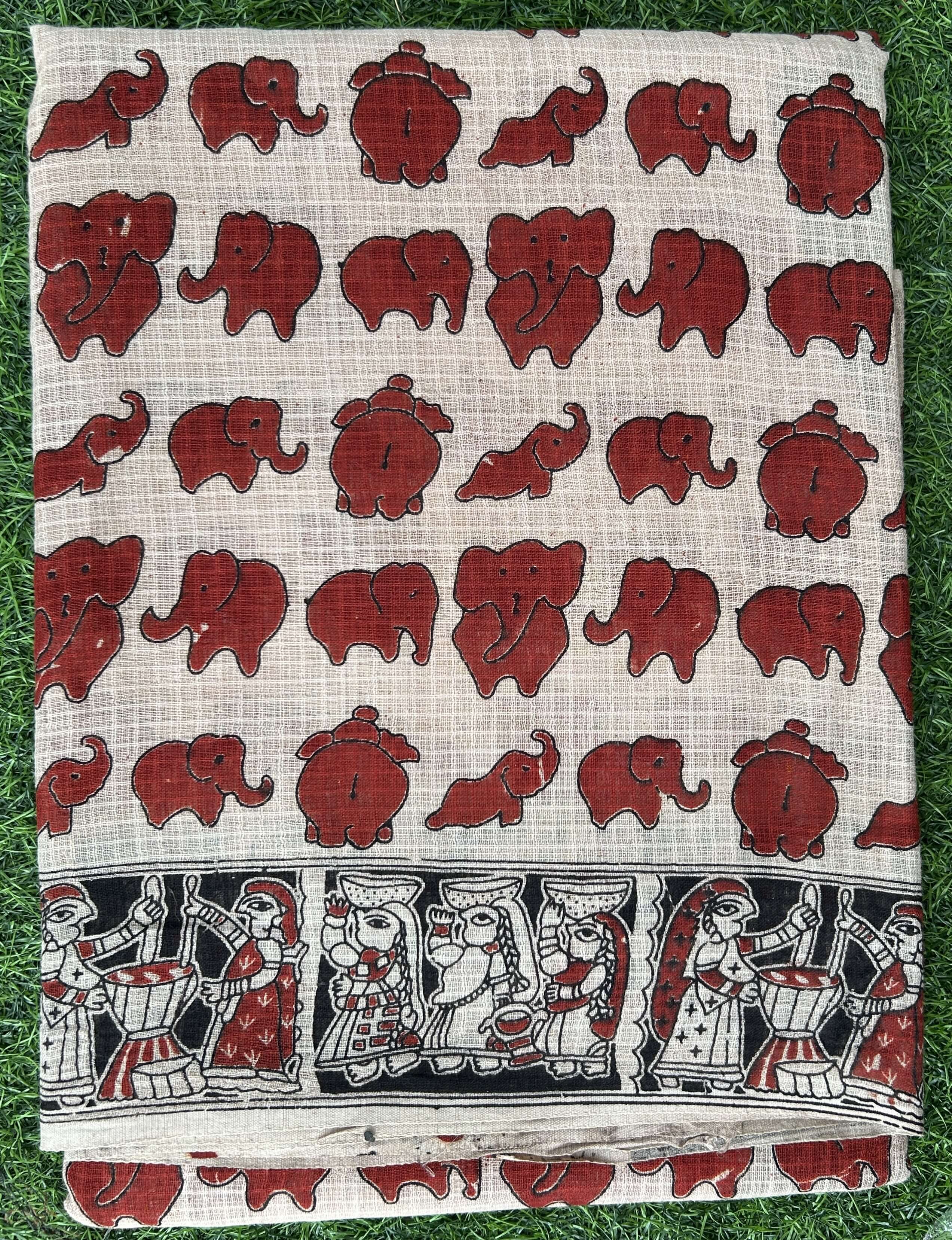 Kalamkari Kota Cotton Saree – KKCS-M166