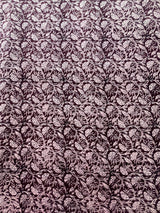 Kalamkari Block Printed Cotton Fabric - HBP-B001