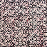 Kalamkari Block Printed Cotton Fabric - HBP-B001