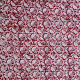 Kalamkari Block Printed Cotton Fabric - HBP-B001