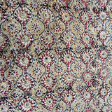 Kalamkari Block Printed Cotton Fabric - HBP-B002