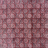 Kalamkari Block Printed Cotton Fabric - HBP-B006