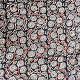 Kalamkari Block Printed Cotton Fabric - HBP-B008