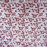 Kalamkari Block Printed Cotton Fabric - HBP-B009