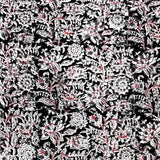 Kalamkari Block Printed Cotton Fabric - B019