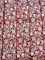 Kalamkari Block Printed Cotton Fabric - B019