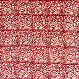Kalamkari Block Printed Cotton Fabric - HBP-B039
