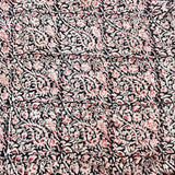 Kalamkari Block Printed Cotton Fabric - HBP-B039