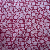 Kalamkari Block Printed Cotton Fabric - HBP-B008