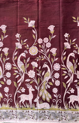 Kalamkari Cotton Saree – KCS-M336
