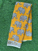 Kalamkari Cotton Saree – KCS-M393