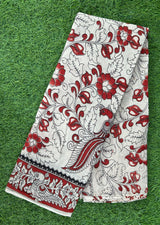 Kalamkari Cotton Saree – KCS-M404